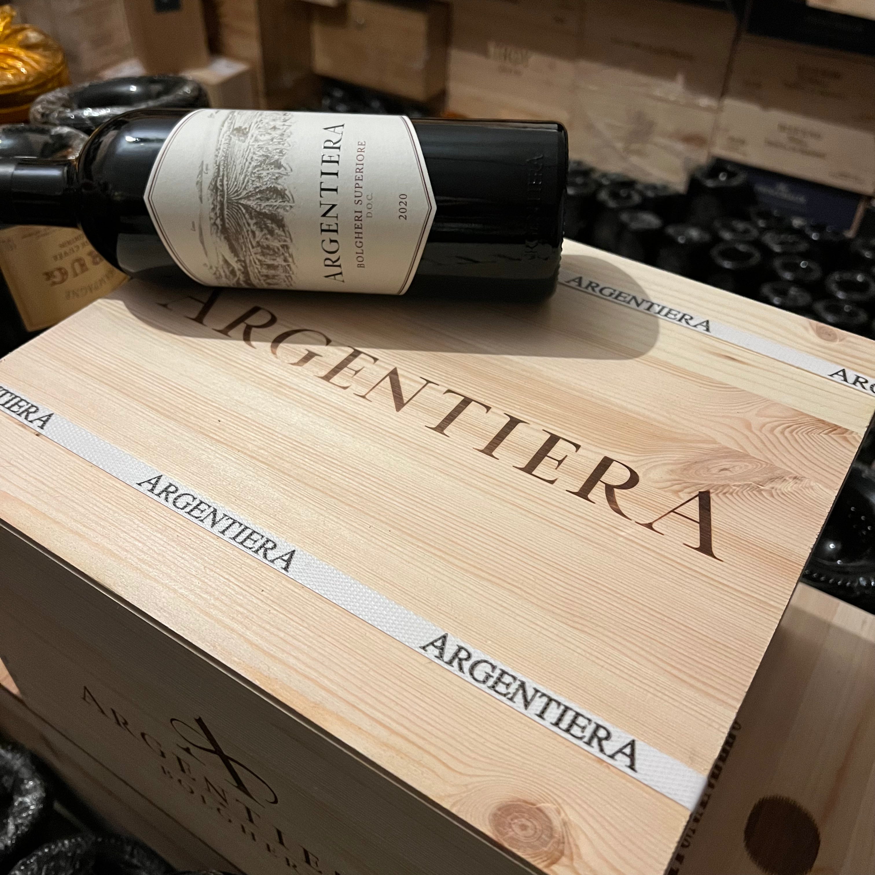 Argentiera 2020 Tenuta Argentiera Cassa Legno 6 Bottiglie