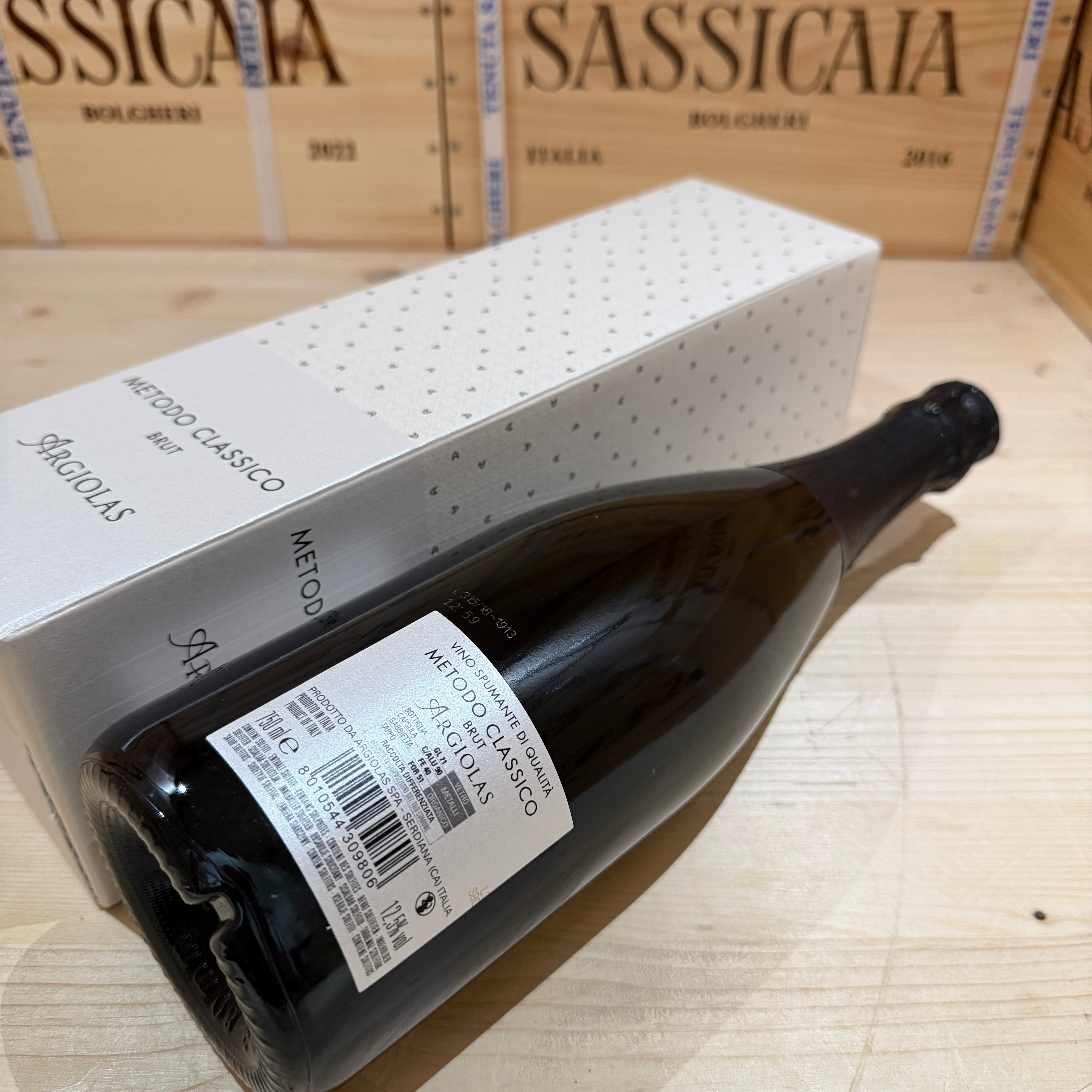 Argiolas Spumante Brut Metodo Classico - Astucciato
