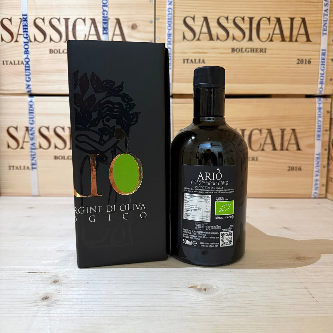 Ariò Olio EVO Bio Mastroberardino 2025/2026 - 500ml Astucciato