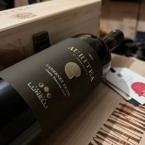 Auritea 2018 Costa Toscana IGT Tenute Lunelli - in Cassa Legno