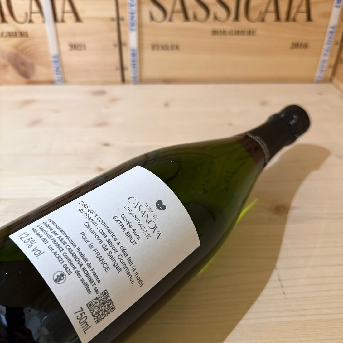 Aurore Casanova Cuvee Aure Extra Brut