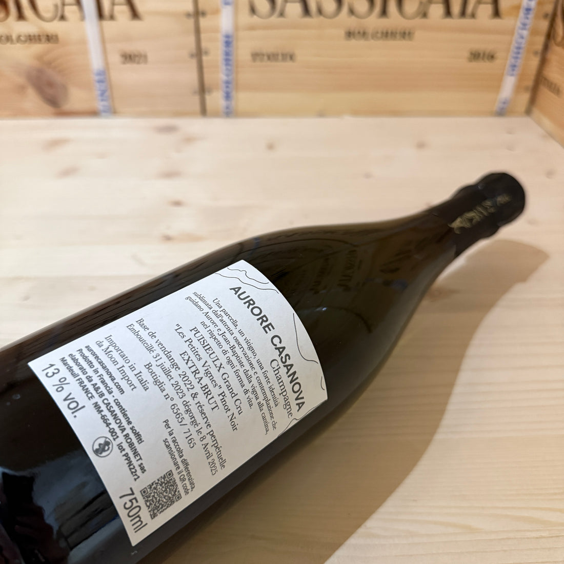 Aurore Casanova Puisieulx Grand Cru "Les Petites Vignes" Pinot Noir V22