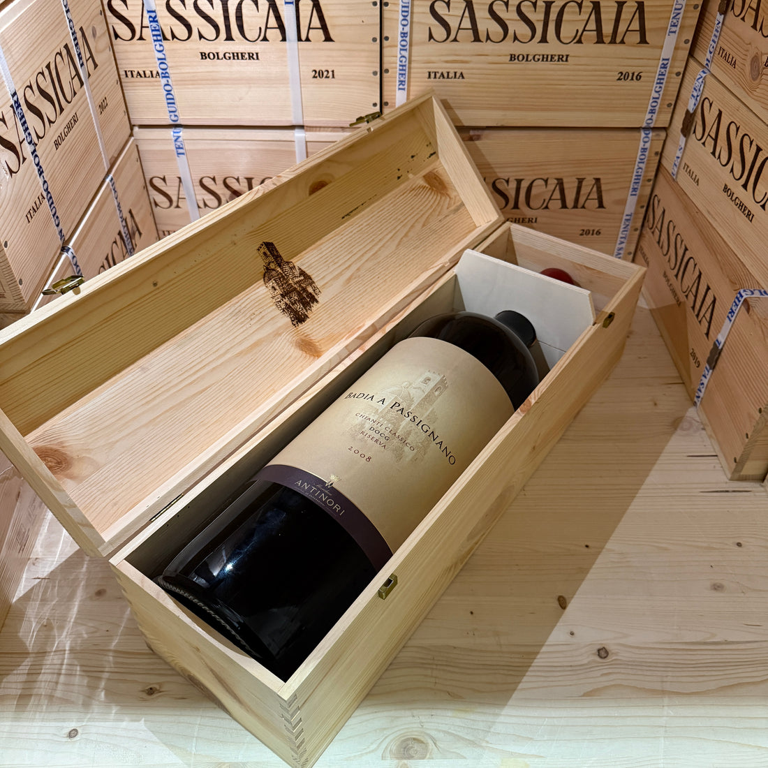 Badia a Passignano 2008 Mckenzie - 5 Litri - Chianti Classico Gran Selezione DOCG Marchesi Antinori - in Cassa Legno - Release 2025