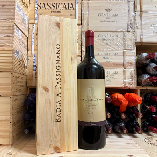 Badia a Passignano 2008 Mckenzie - 5 Litri - Chianti Classico Gran Selezione DOCG Marchesi Antinori - in Cassa Legno - Release 2025