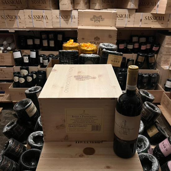 Badia a Passignano 2021 Chianti Classico Gran Selezione DOCG Marchesi Antinori - Cassa Legno 6 Bottiglie