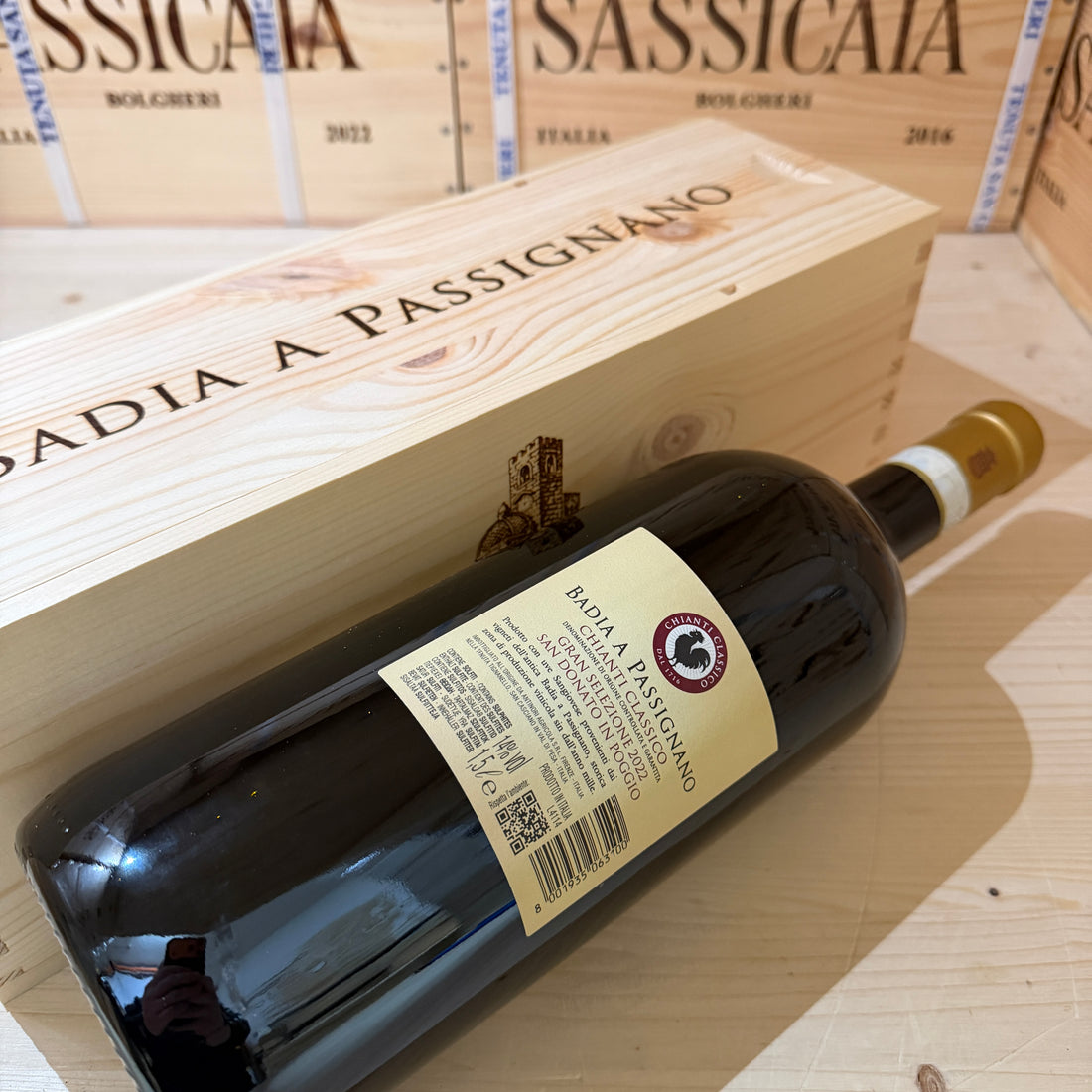 Badia a Passignano 2022 Magnum Chianti Classico Gran Selezione DOCG Marchesi Antinori - in Cassa Legno