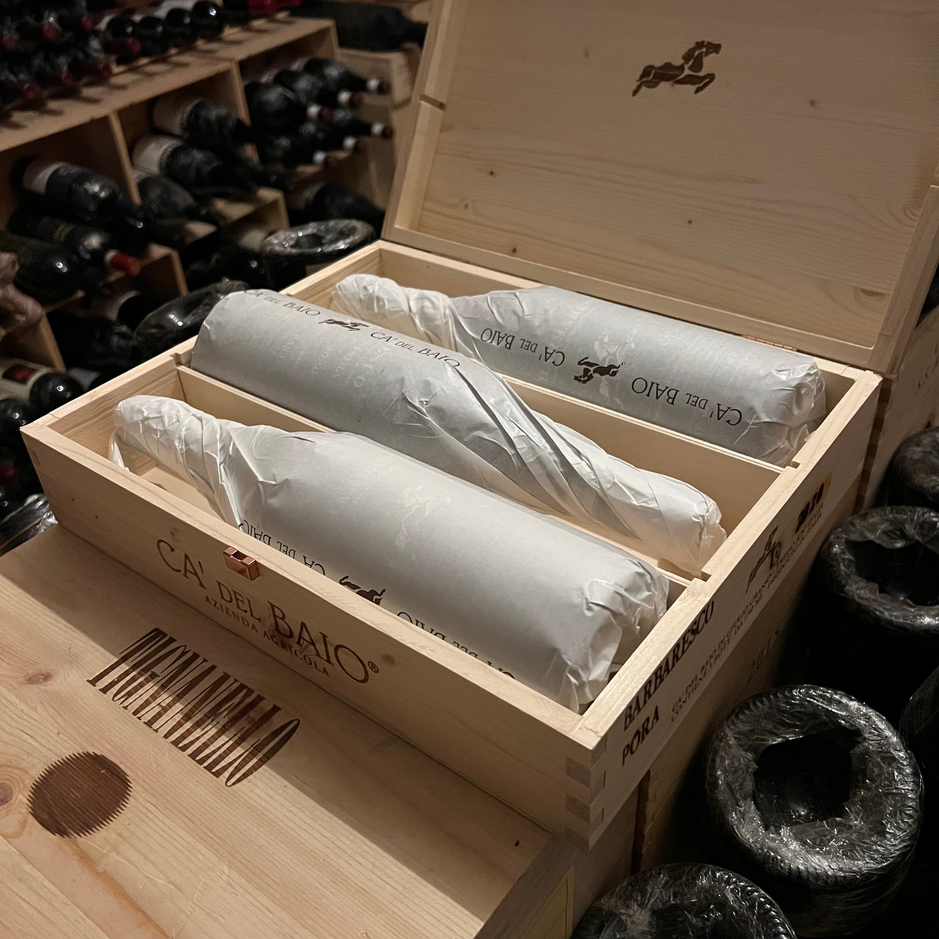 Barbaresco DOCG Pora 2020 Ca' del Baio - Cassa Legno 3 Bottiglie
