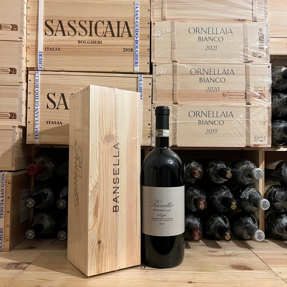 Barbera Bansella 2021 Magnum Nizza DOCG Prunotto Marchesi Antinori - in Cassa Legno