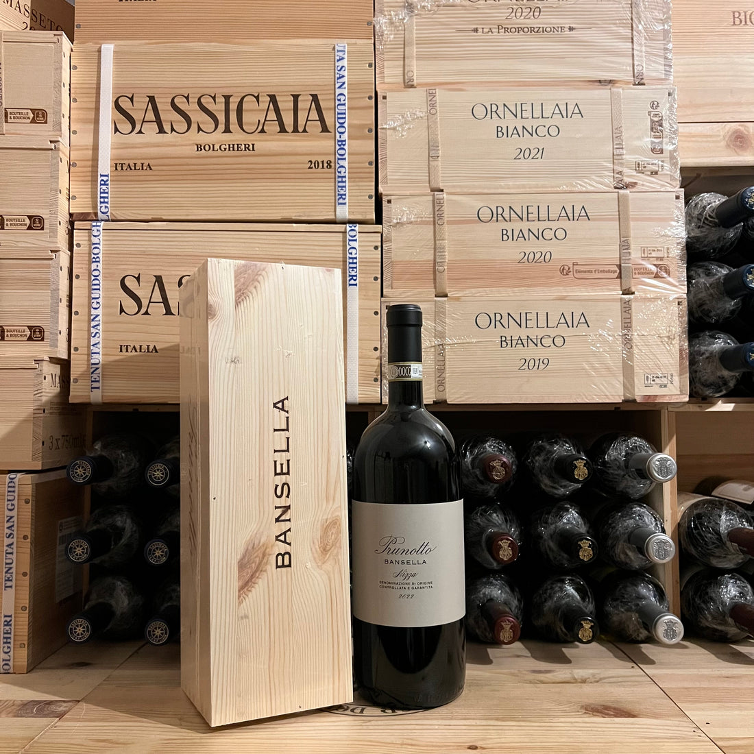 Barbera Bansella 2022 Magnum Nizza DOCG Prunotto Marchesi Antinori - in Cassa Legno
