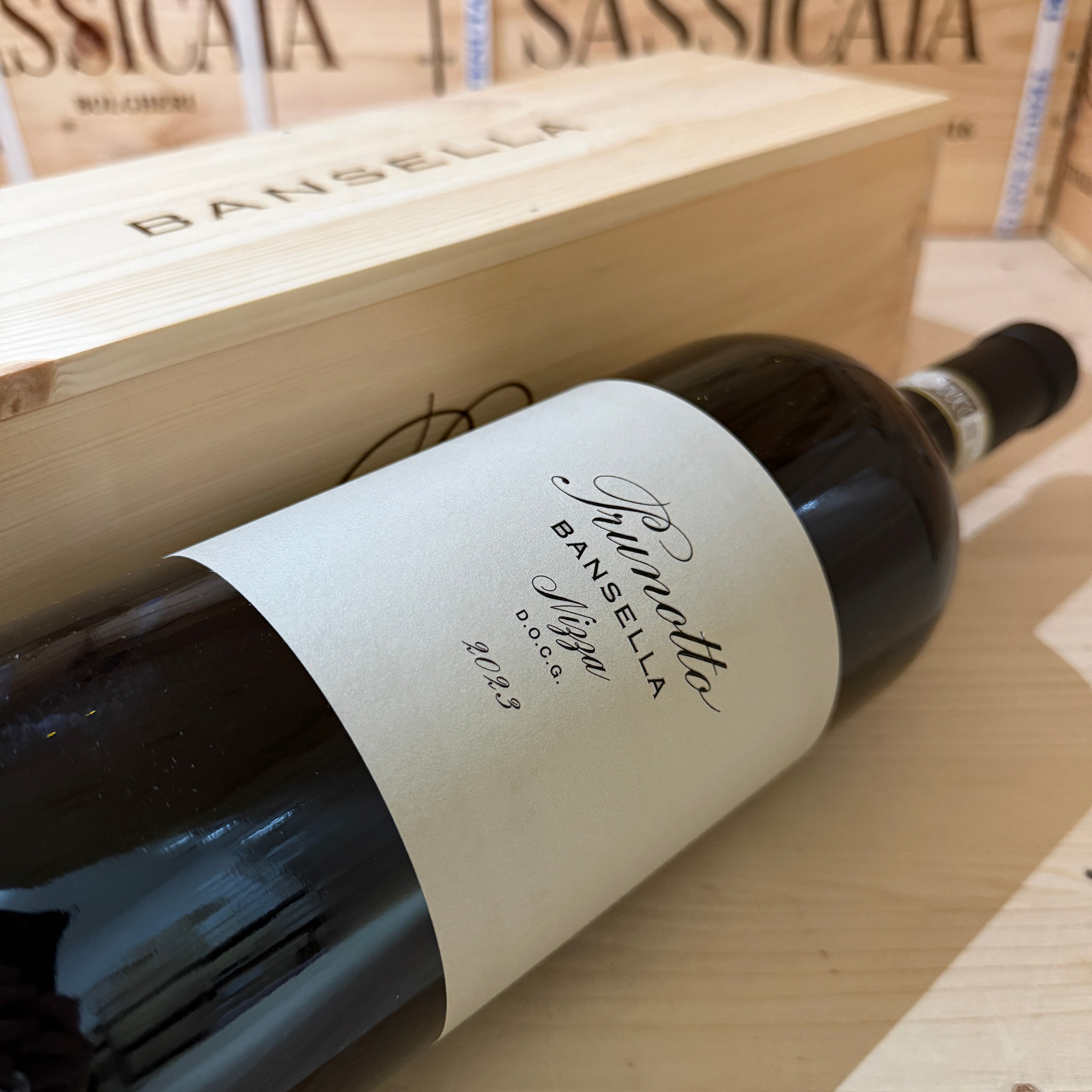 Barbera Bansella 2023 Magnum Nizza DOCG Prunotto Marchesi Antinori - in Cassa Legno