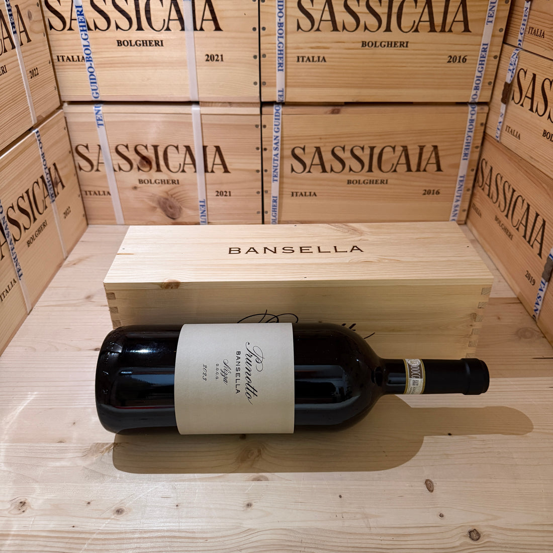 Barbera Bansella 2023 Magnum Nizza DOCG Prunotto Marchesi Antinori - in Cassa Legno