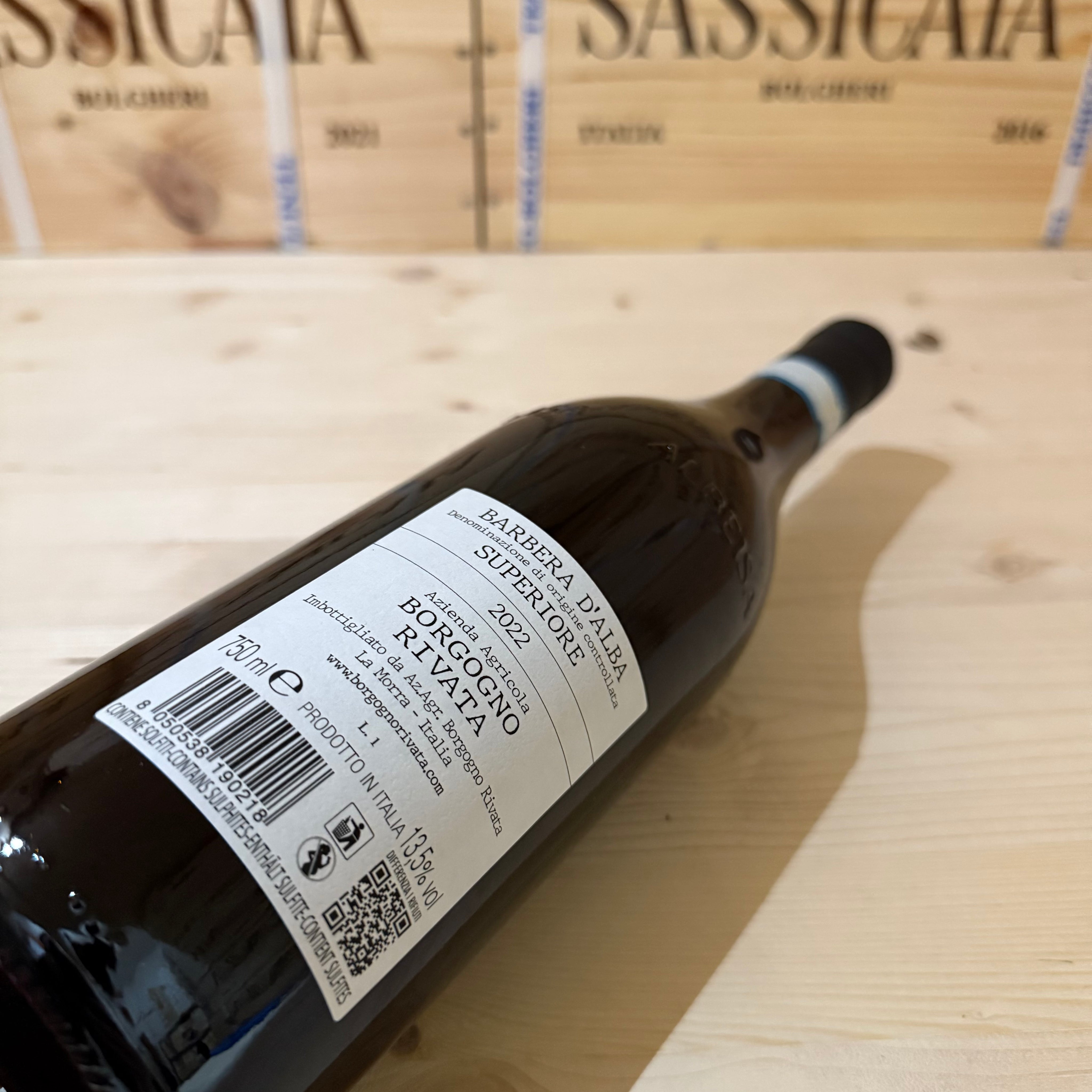 Barbera d'Alba DOC Superiore 2022 Borgogno Rivata