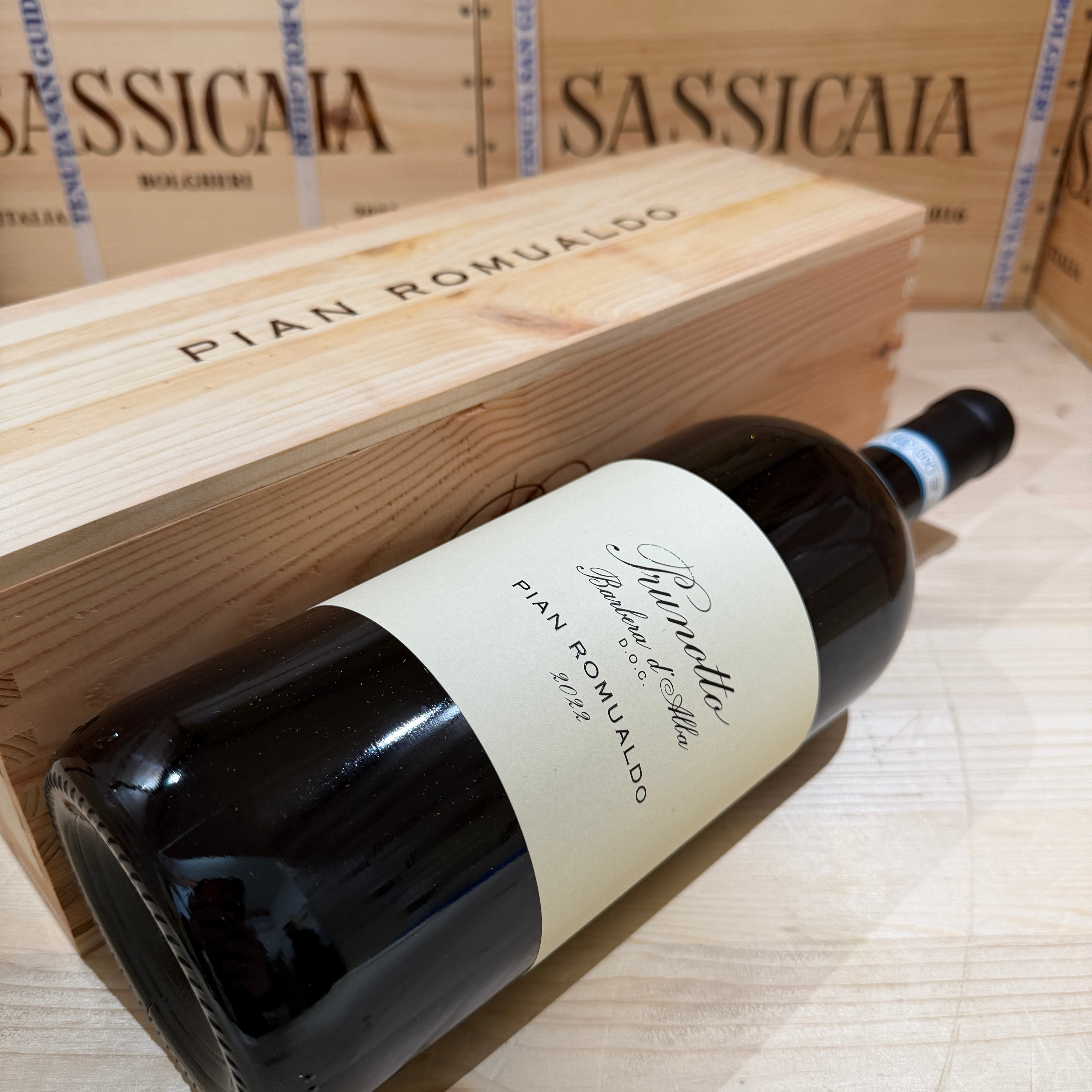 Barbera d'Alba Pian Romualdo 2022 Magnum Prunotto Marchesi Antinori - in Cassa Legno