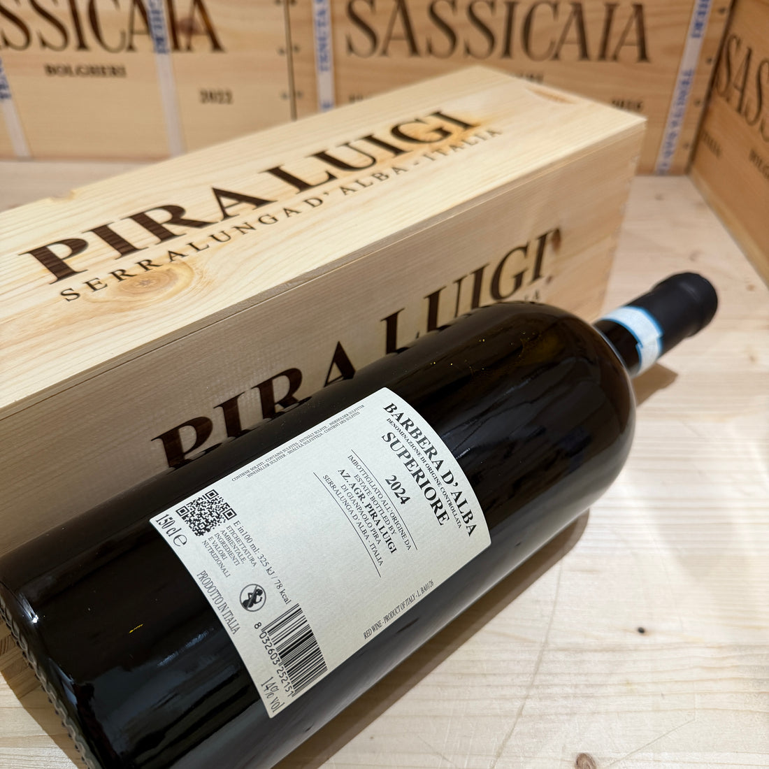 Barbera d'Alba Superiore DOC 2024 Magnum Pira Luigi - in Cassa Legno