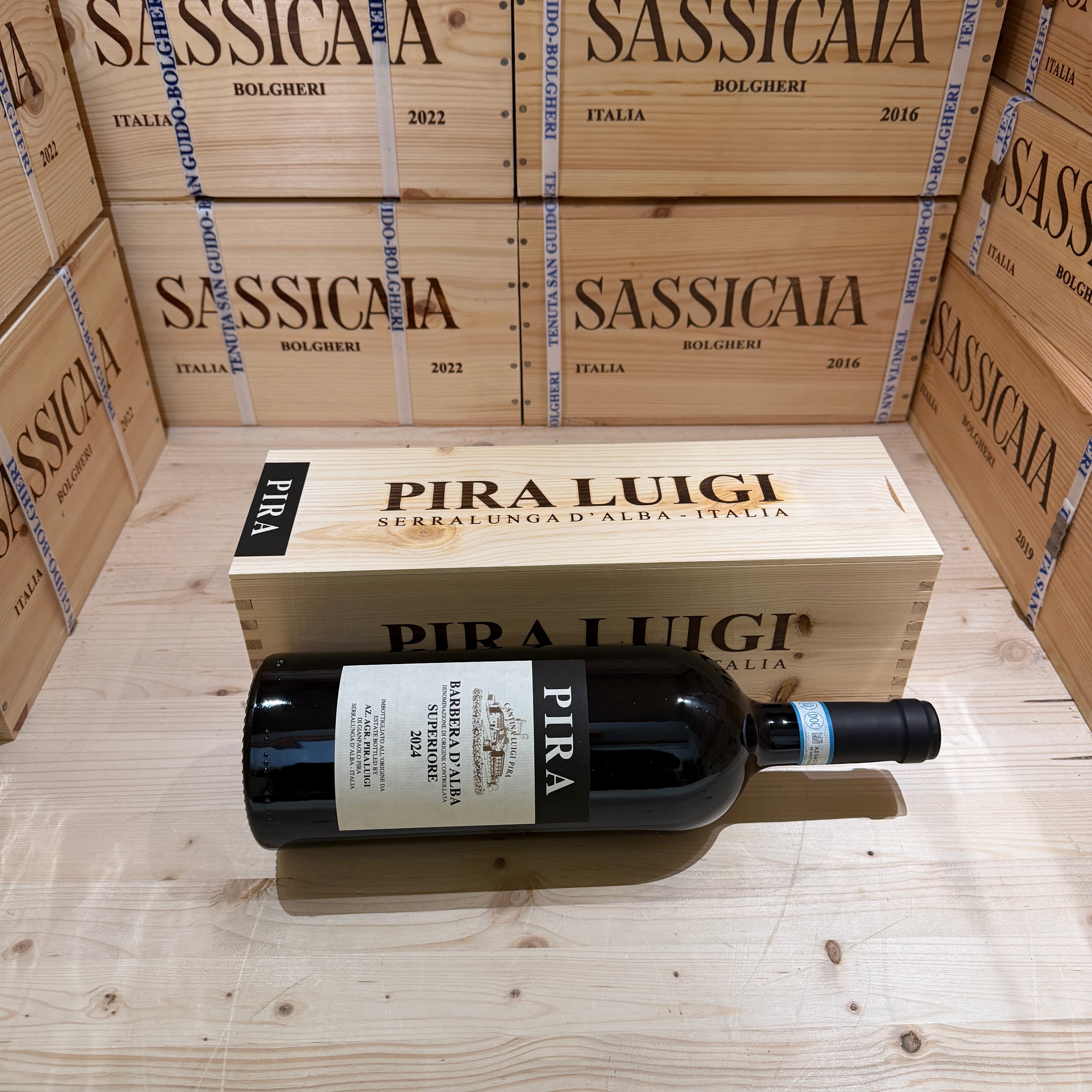 Barbera d'Alba Superiore DOC 2024 Magnum Pira Luigi - in Cassa Legno
