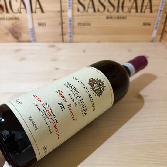 Barbera d'Alba Superiore DOC "Sorito Mosconi" 2022 Rocche dei Manzoni
