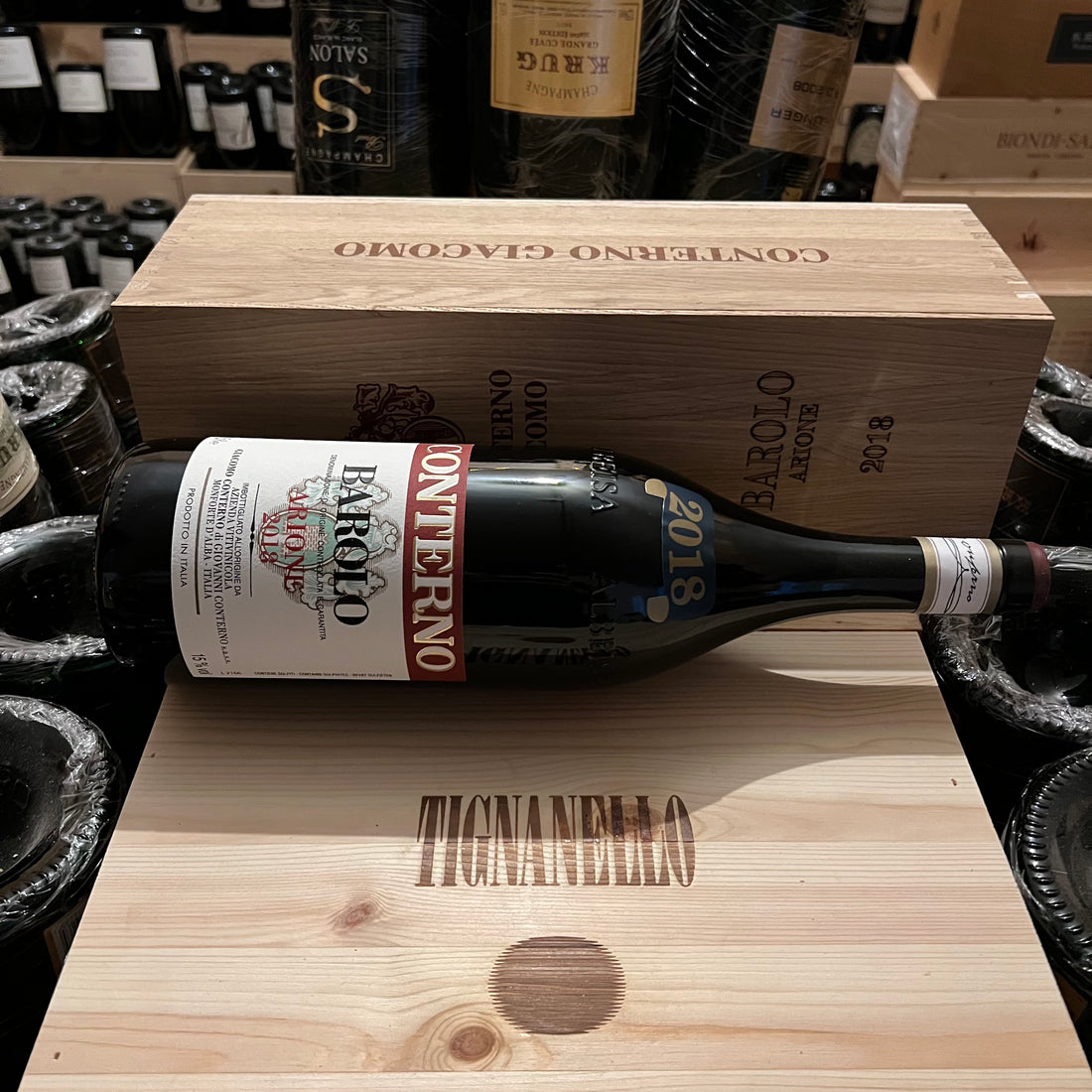 Barolo Arione DOCG 2018 Magnum in Cassa Legno Giacomo Conterno