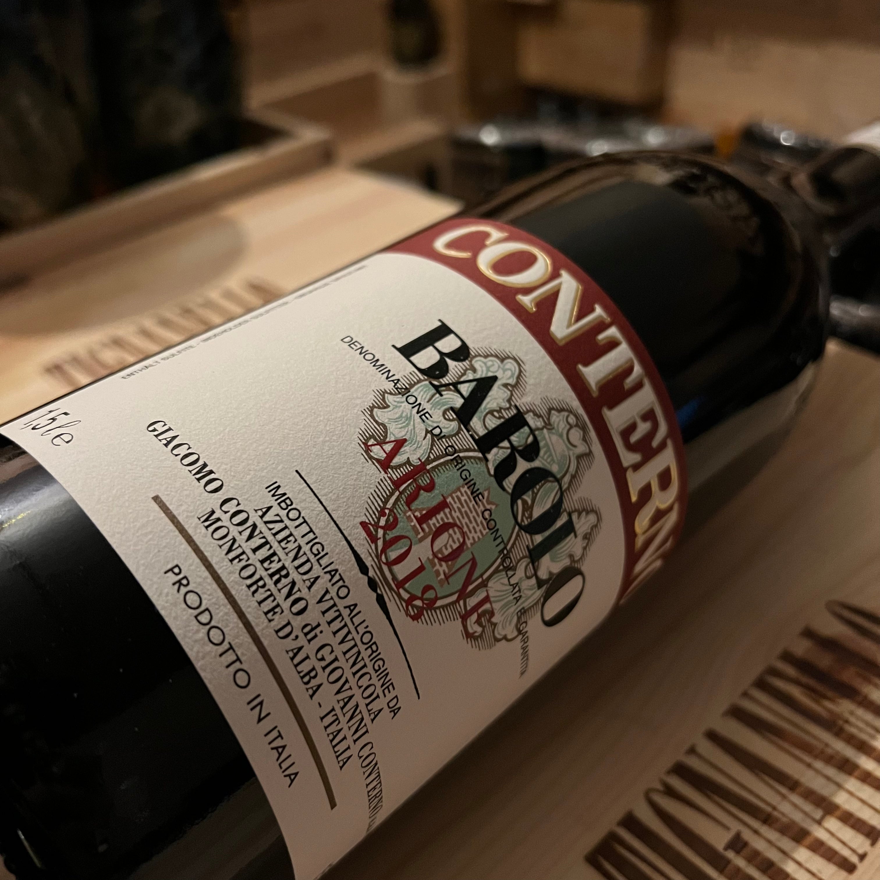 Barolo Arione DOCG 2018 Magnum in Cassa Legno Giacomo Conterno