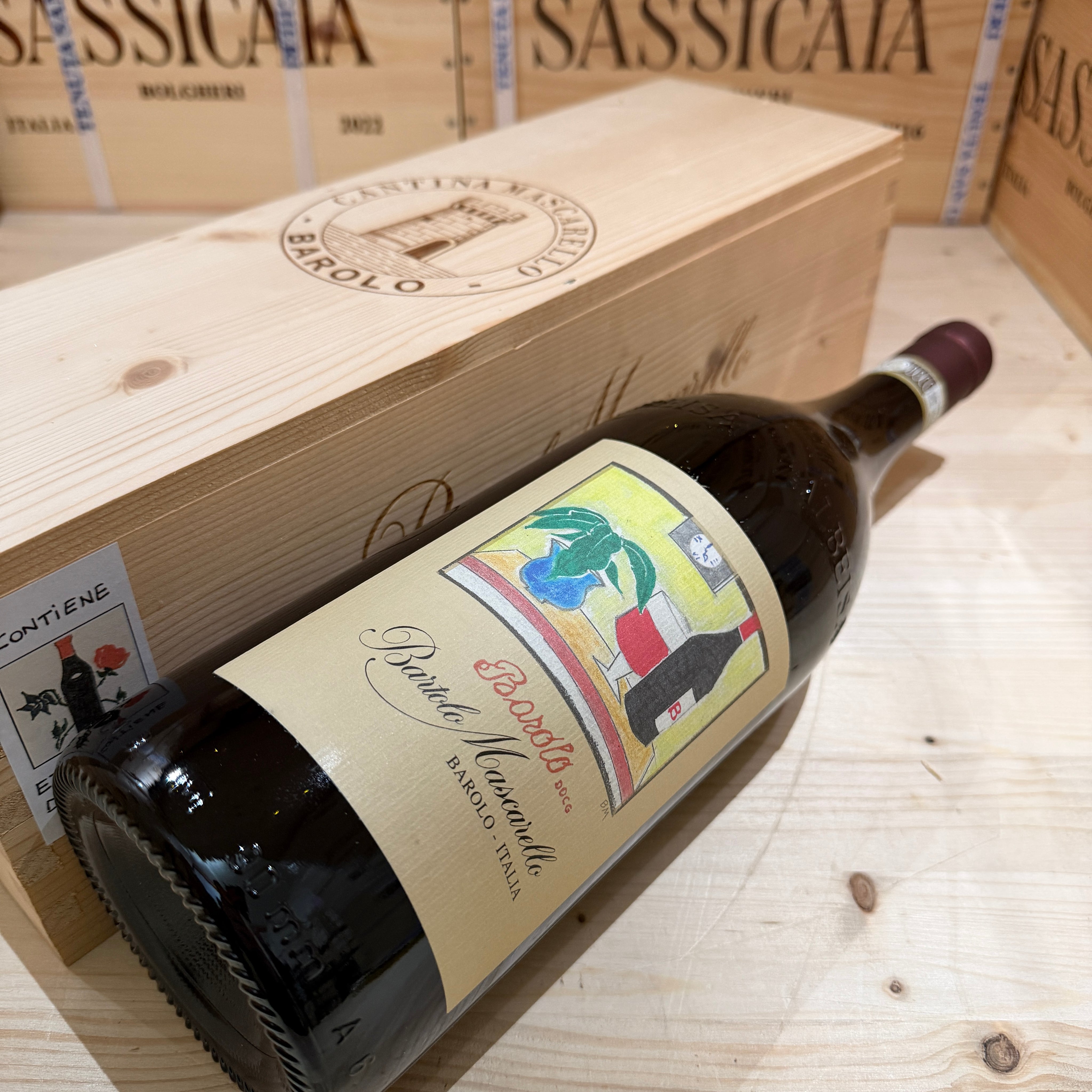 Barolo Bartolo Mascarello Etichetta Disegnata 2018 Magnum - in Cassa Legno