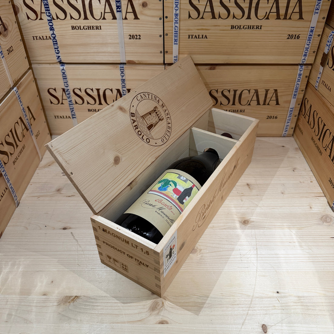 Barolo Bartolo Mascarello Etichetta Disegnata 2018 Magnum - in Cassa Legno