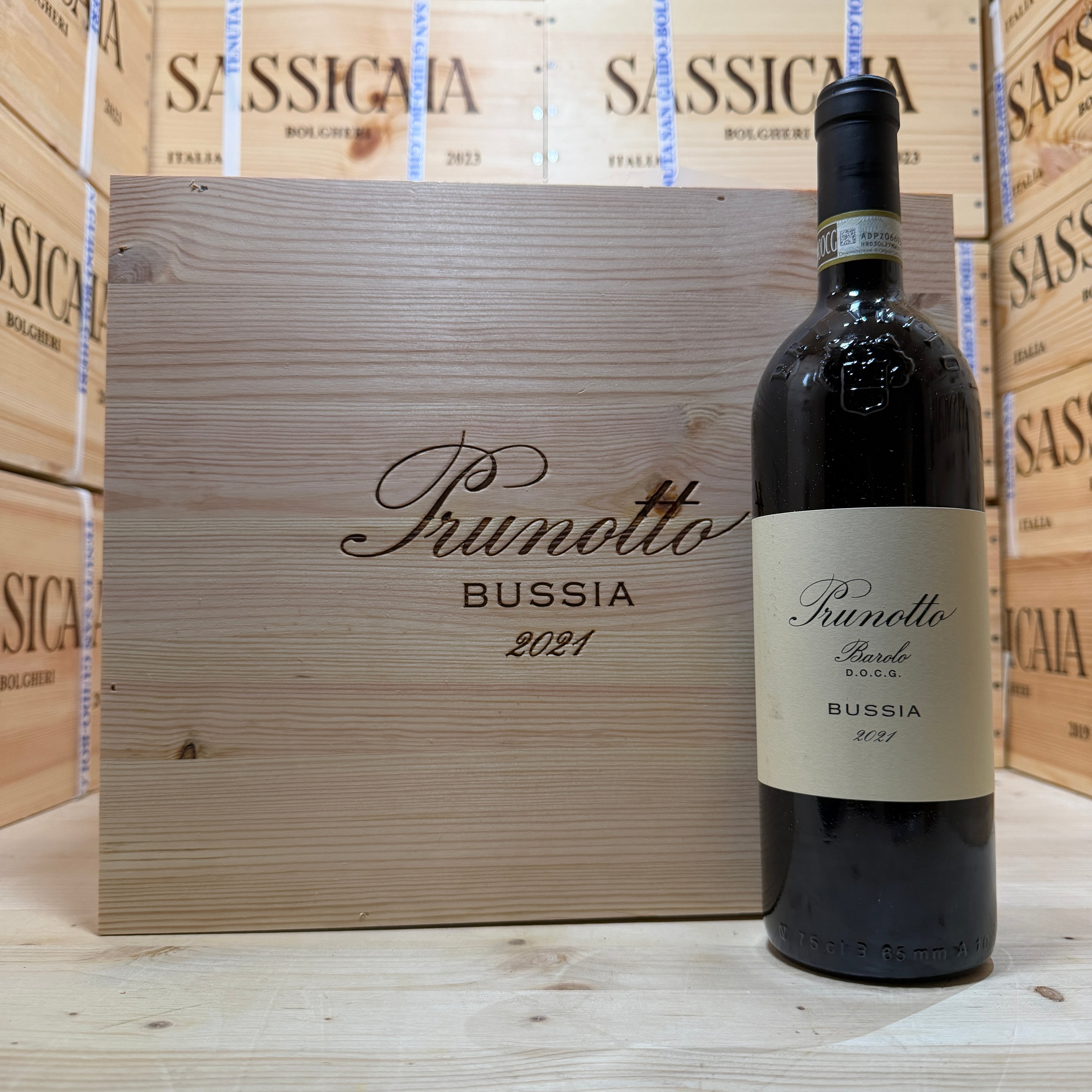 Barolo Bussia 2021 Prunotto - Cassa Legno 6 Bottiglie