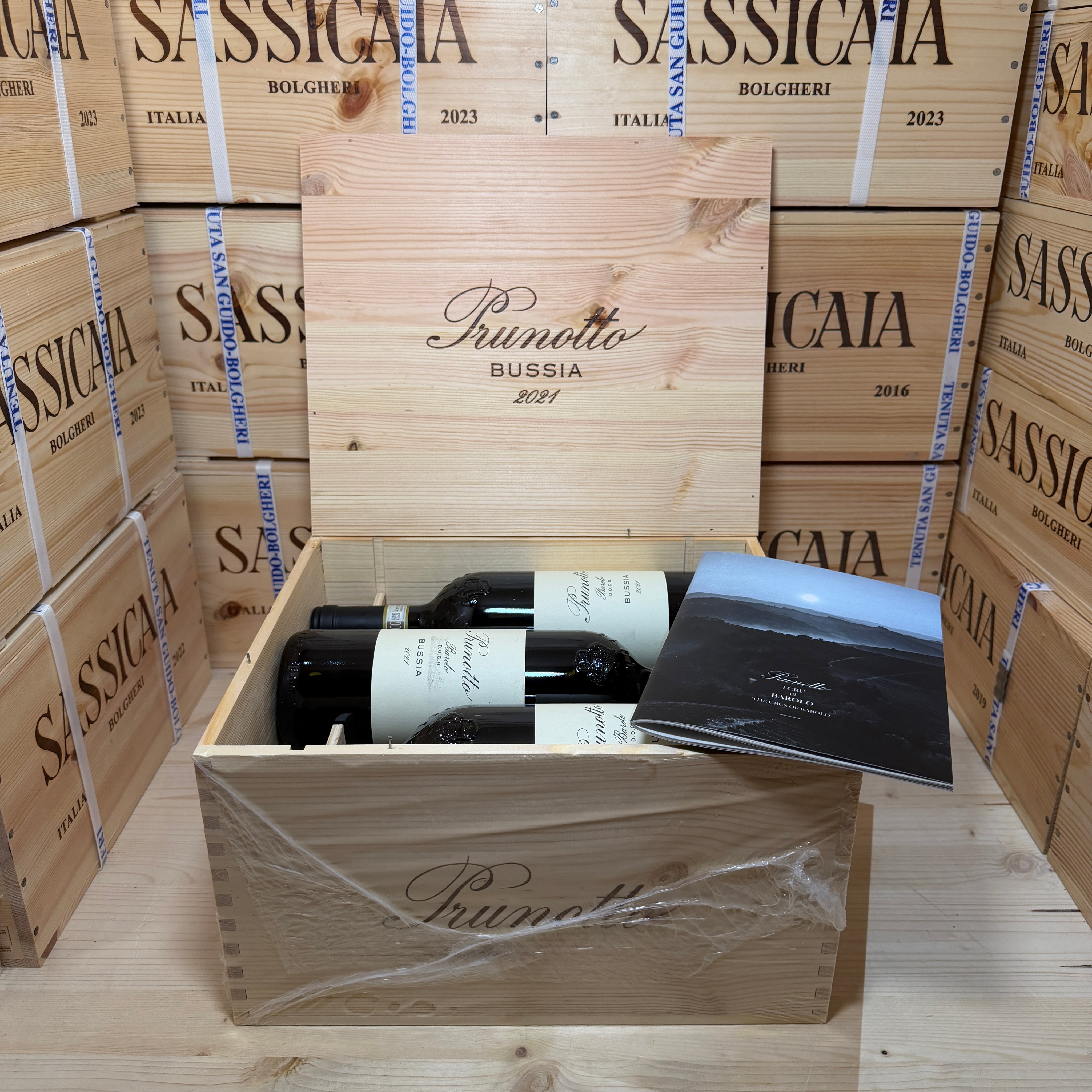 Barolo Bussia 2021 Prunotto - Cassa Legno 6 Bottiglie
