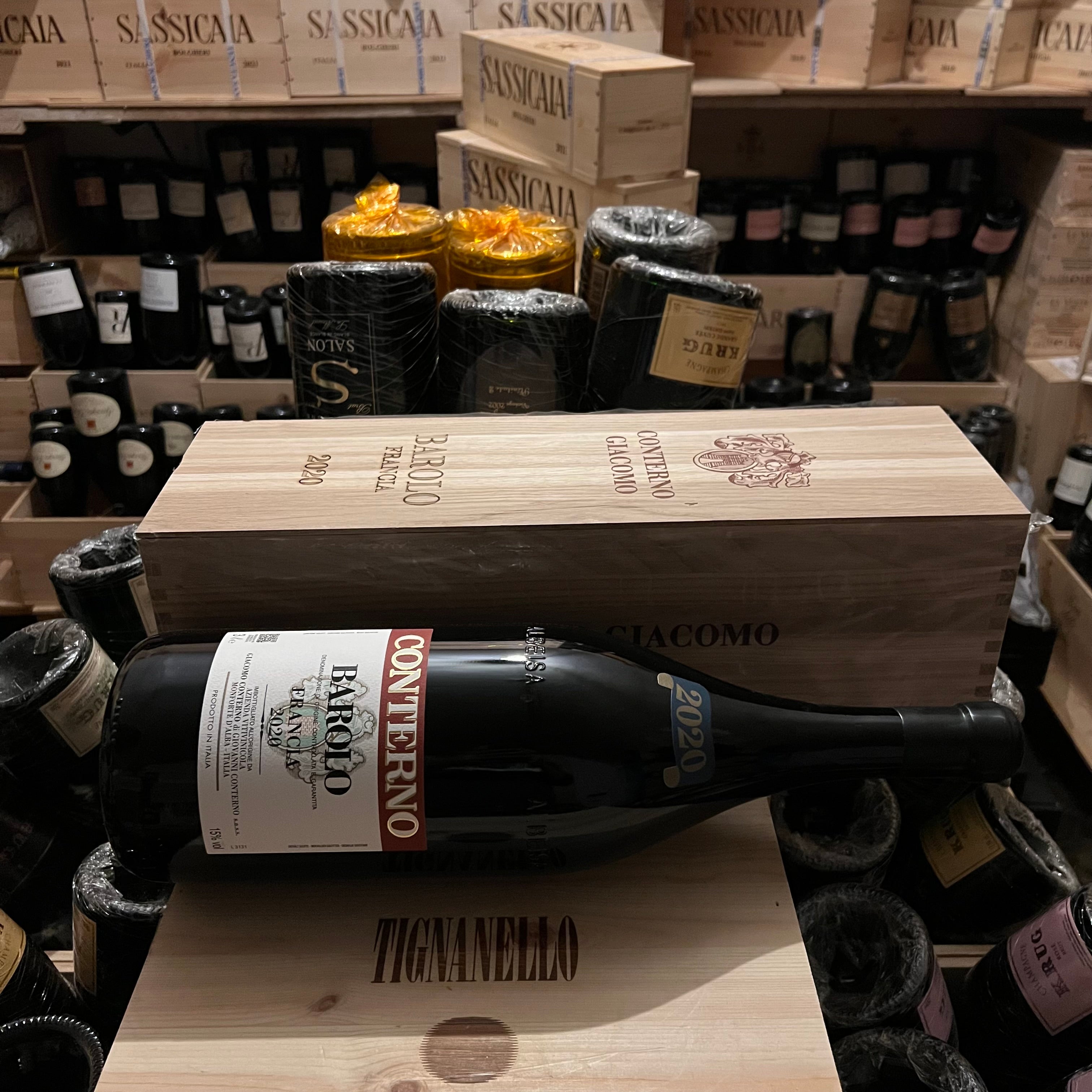 Barolo Cascina Francia DOCG 2020 Jeroboam Giacomo Conterno - in Cassa Legno