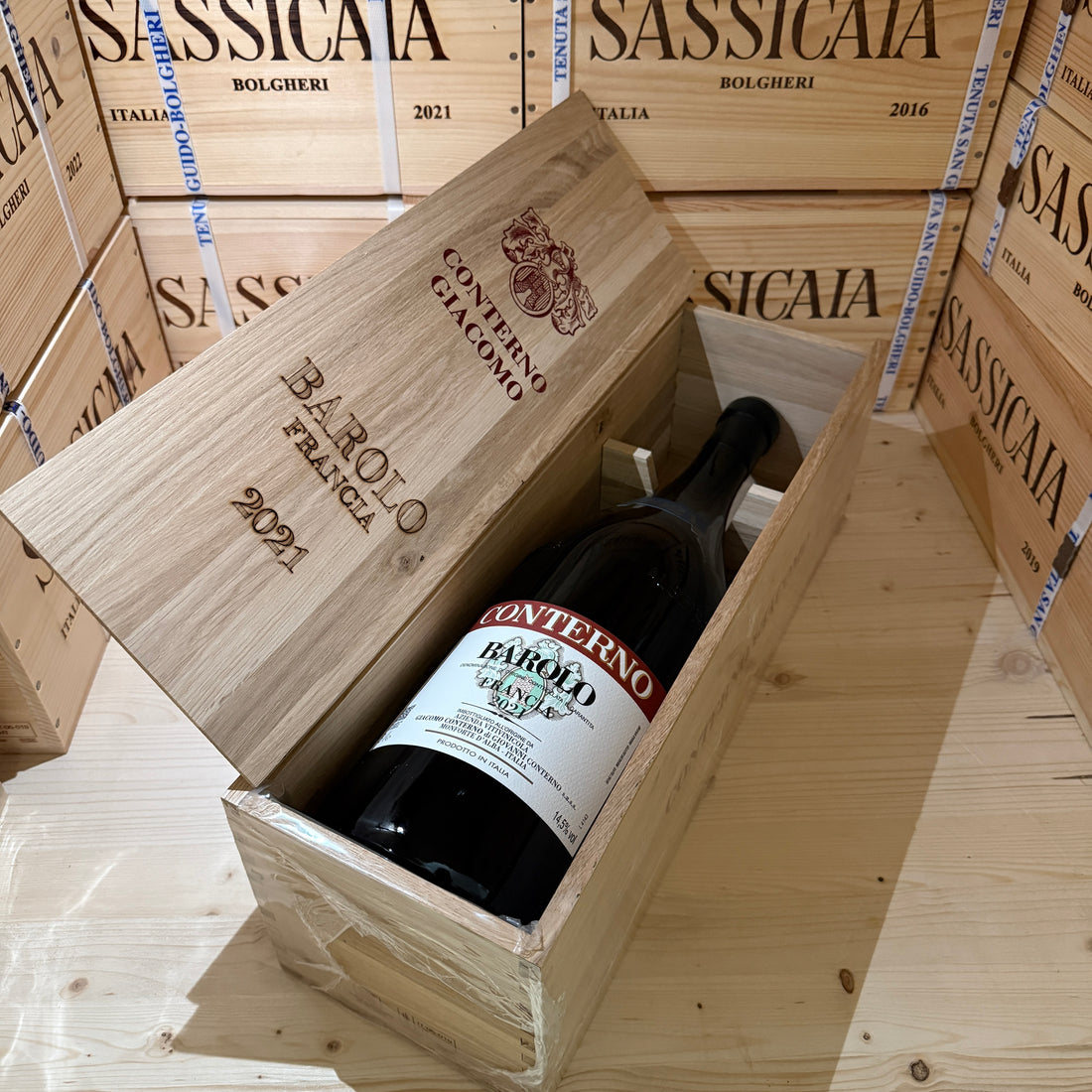 Barolo Cascina Francia DOCG 2021 Jeroboam Giacomo Conterno - in Cassa Legno