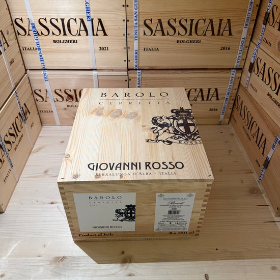 Barolo DOCG Cerretta 2021 Giovanni Rosso - Cassa Legno 6 Bottiglie