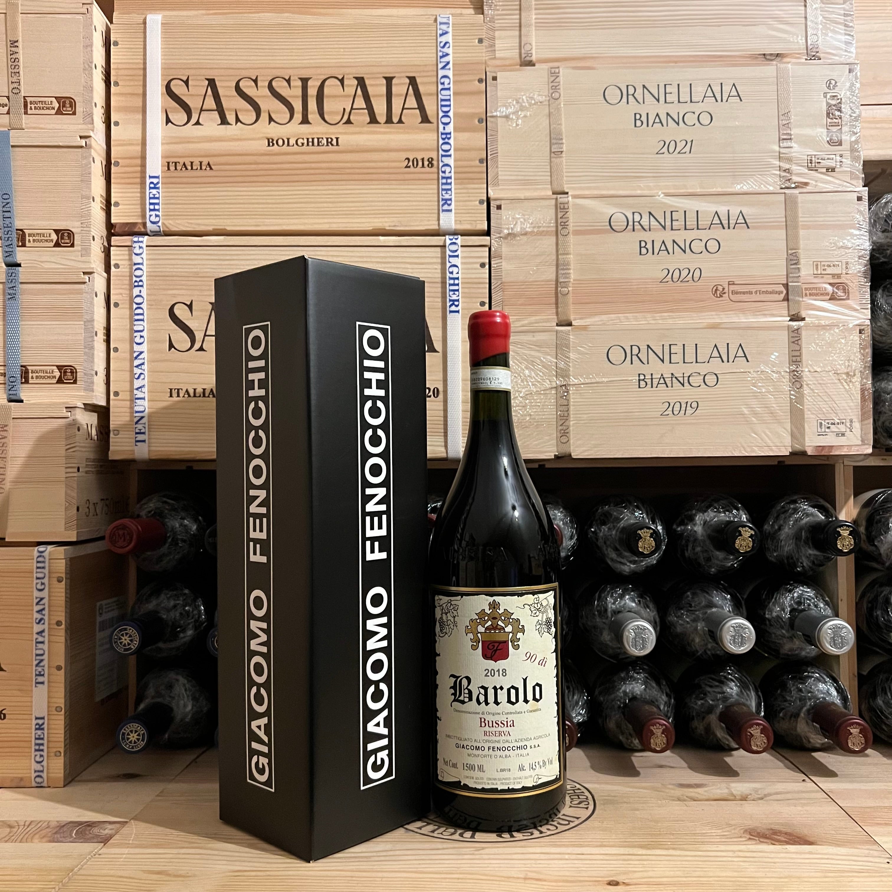 Barolo DOCG Riserva Bussia 90 Di' 2018 Magnum Giacomo Fenocchio