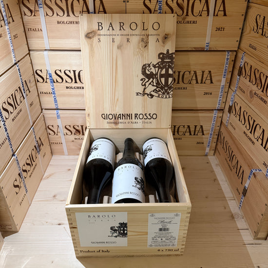 Barolo DOCG Serra 2021 Giovanni Rosso - Cassa Legno 6 Bottiglie