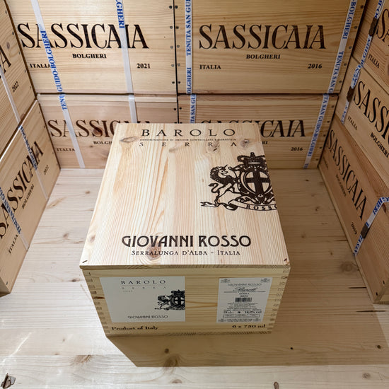 Barolo DOCG Serra 2021 Giovanni Rosso - Cassa Legno 6 Bottiglie