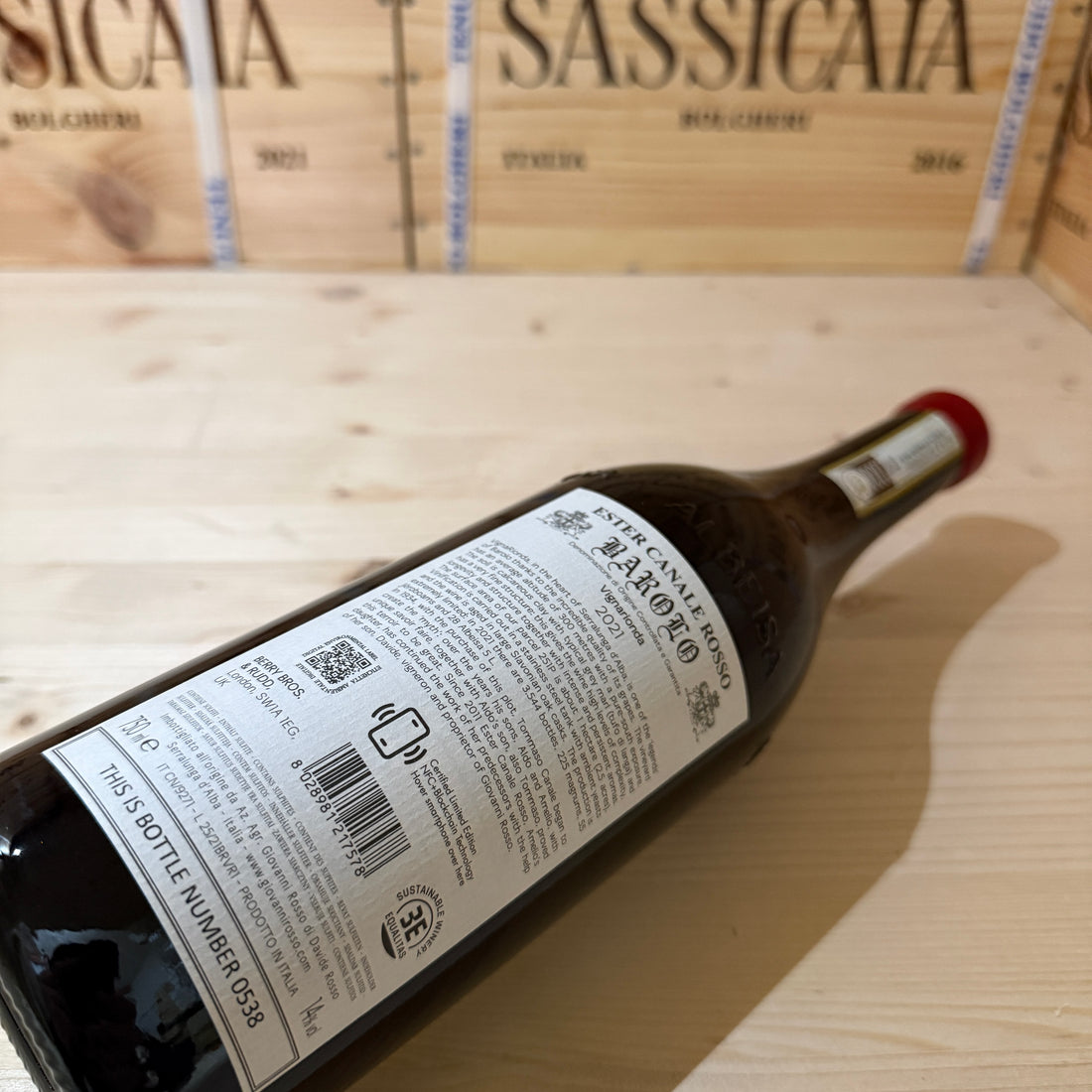 Barolo DOCG Vignarionda 2021 Ester Canale Rosso