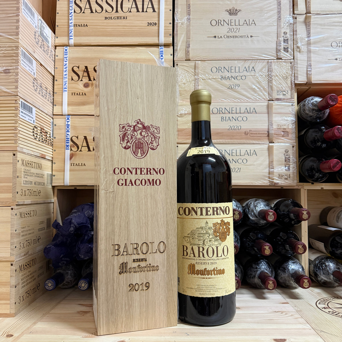 Barolo Monfortino Riserva 2019 Jeroboam Giacomo Conterno - in Cassa Legno