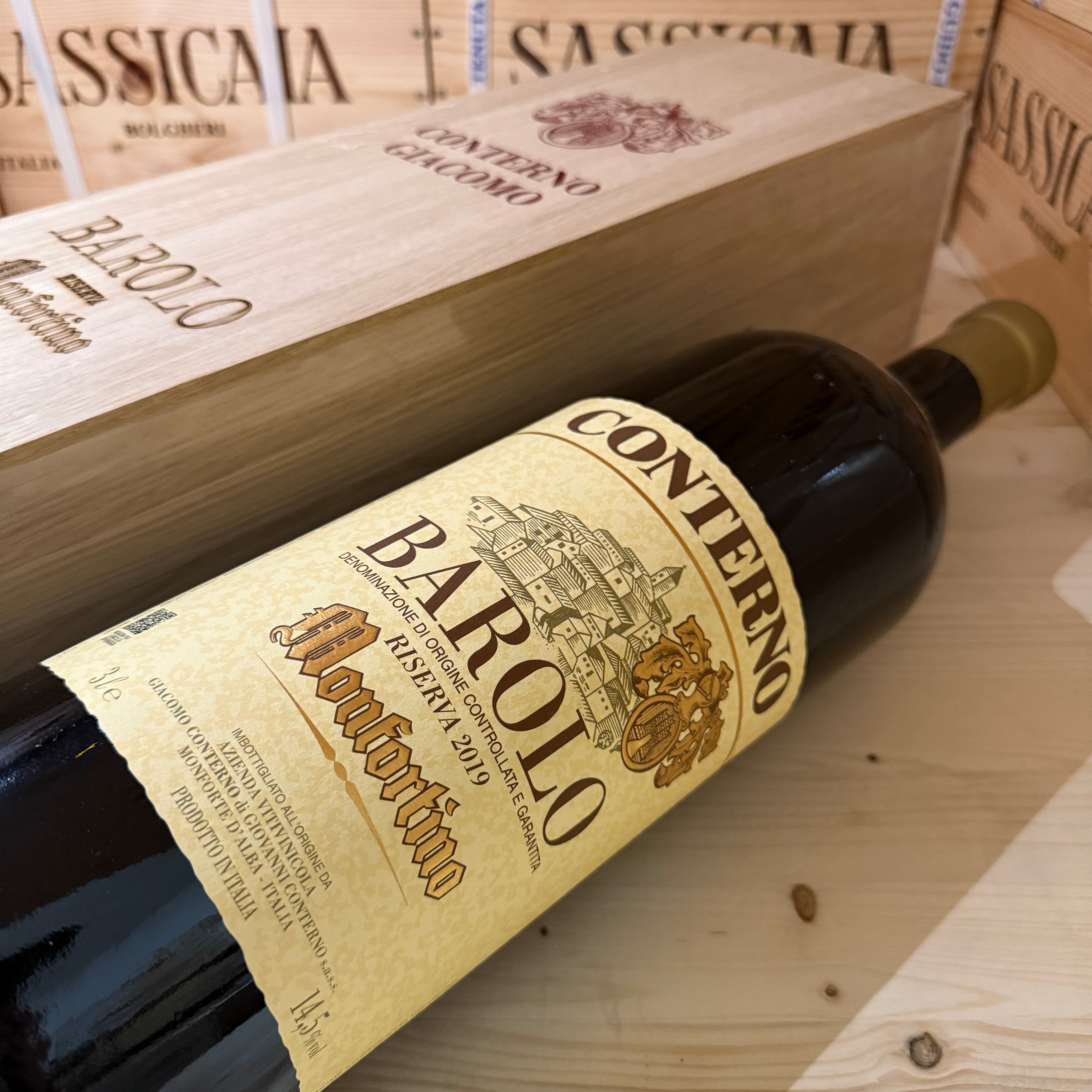 Barolo Monfortino Riserva 2019 Jeroboam Giacomo Conterno - in Cassa Legno