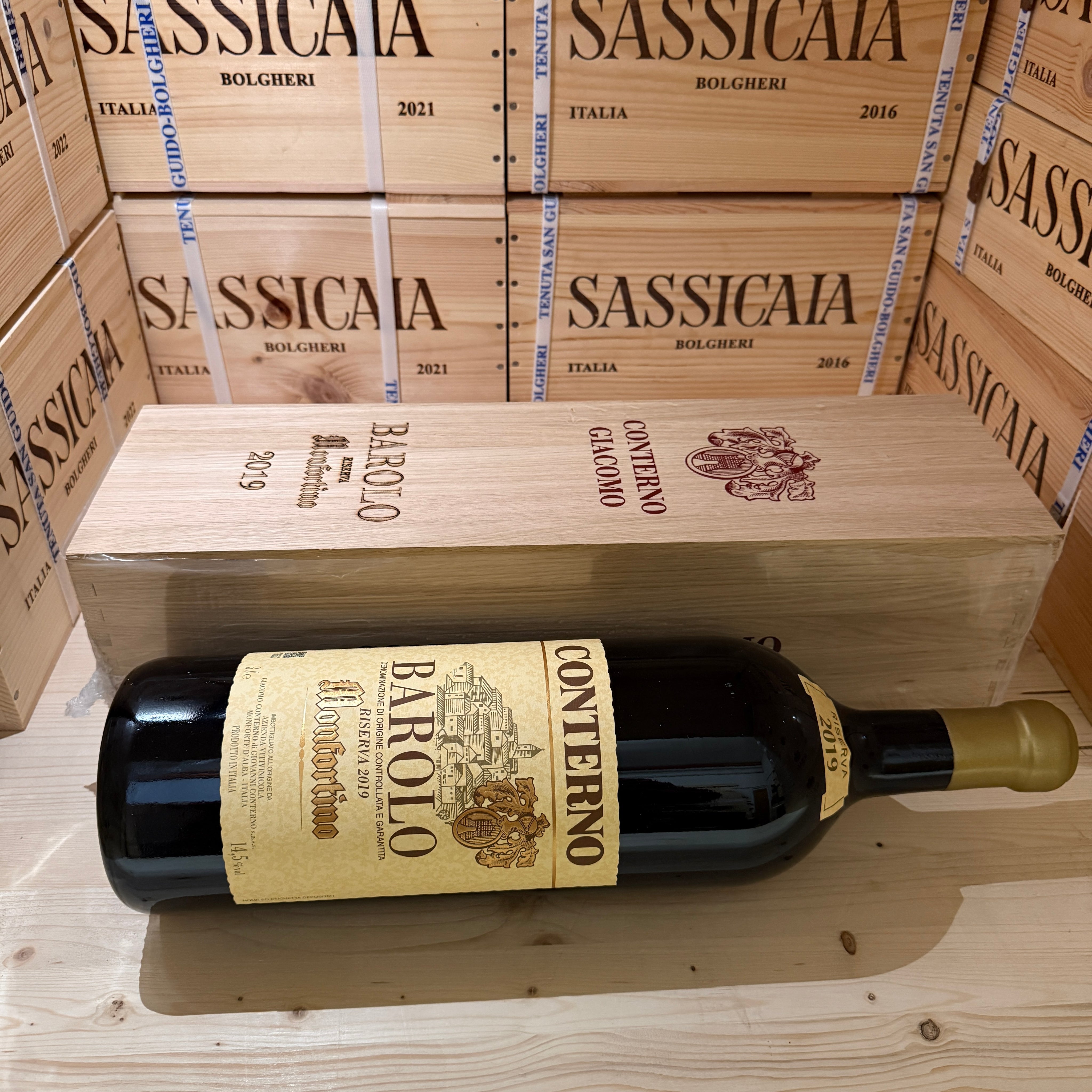 Barolo Monfortino Riserva 2019 Jeroboam Giacomo Conterno - in Cassa Legno