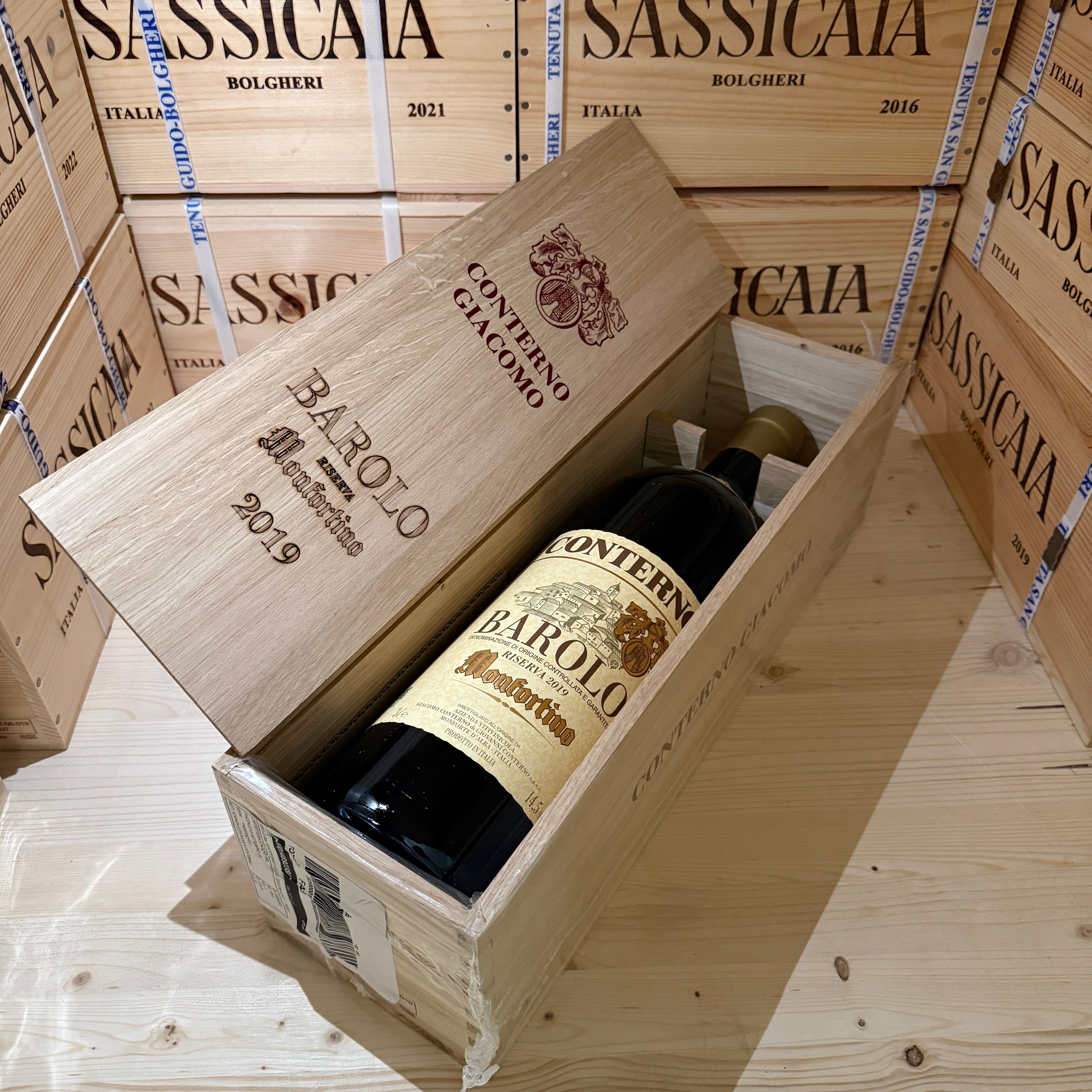 Barolo Monfortino Riserva 2019 Jeroboam Giacomo Conterno - in Cassa Legno