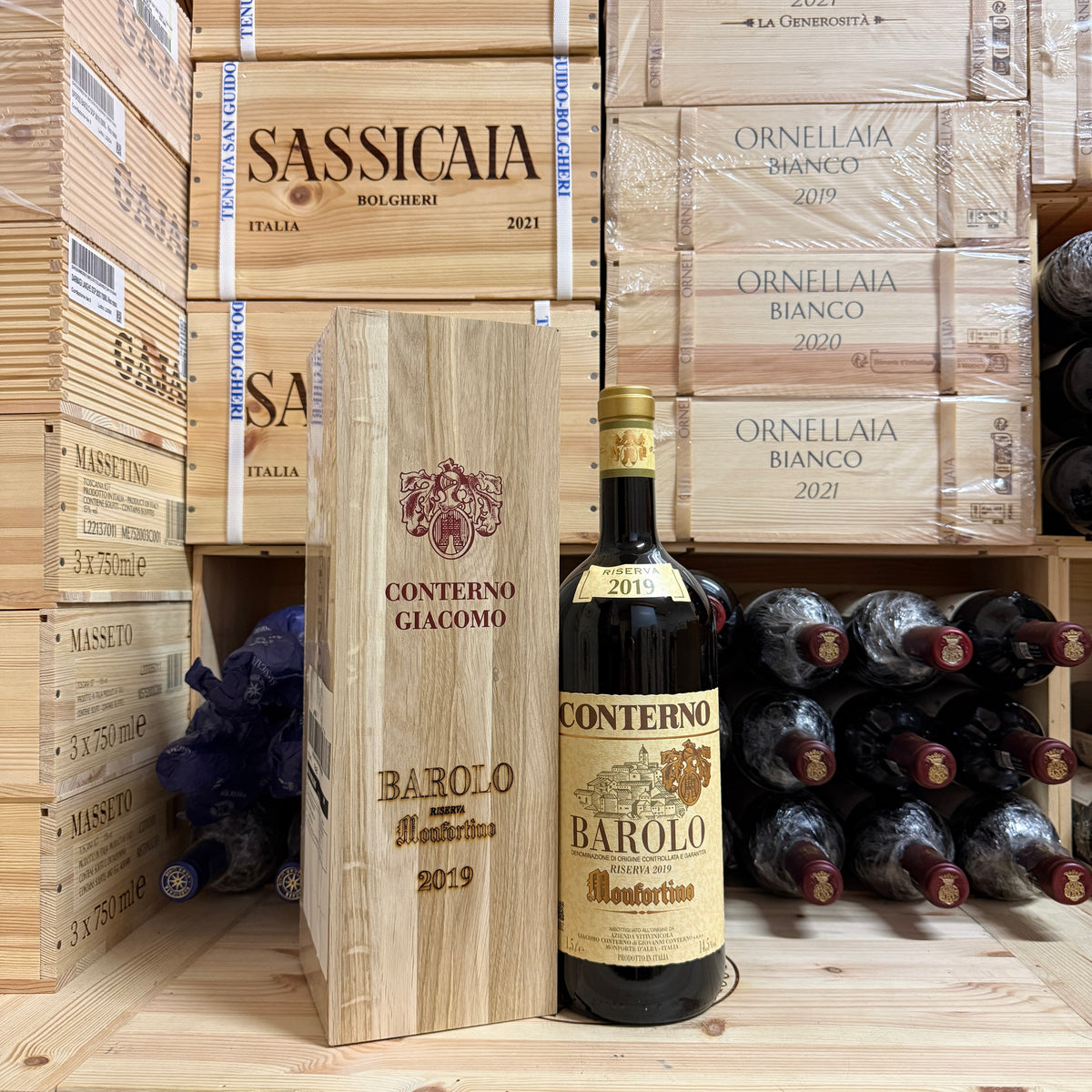Barolo Monfortino Riserva 2019 Magnum Giacomo Conterno - in Cassa Legno