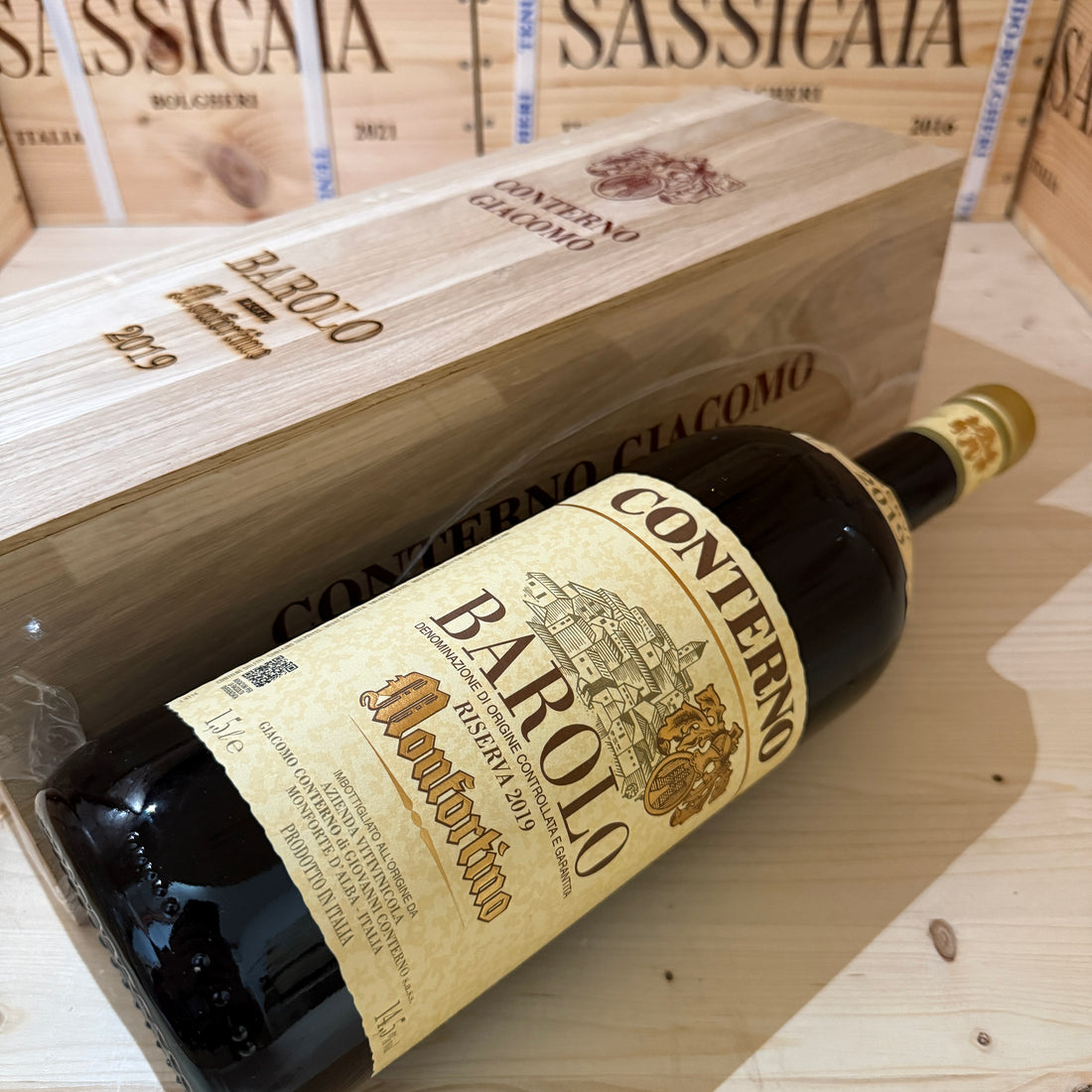 Barolo Monfortino Riserva 2019 Magnum Giacomo Conterno - in Cassa Legno