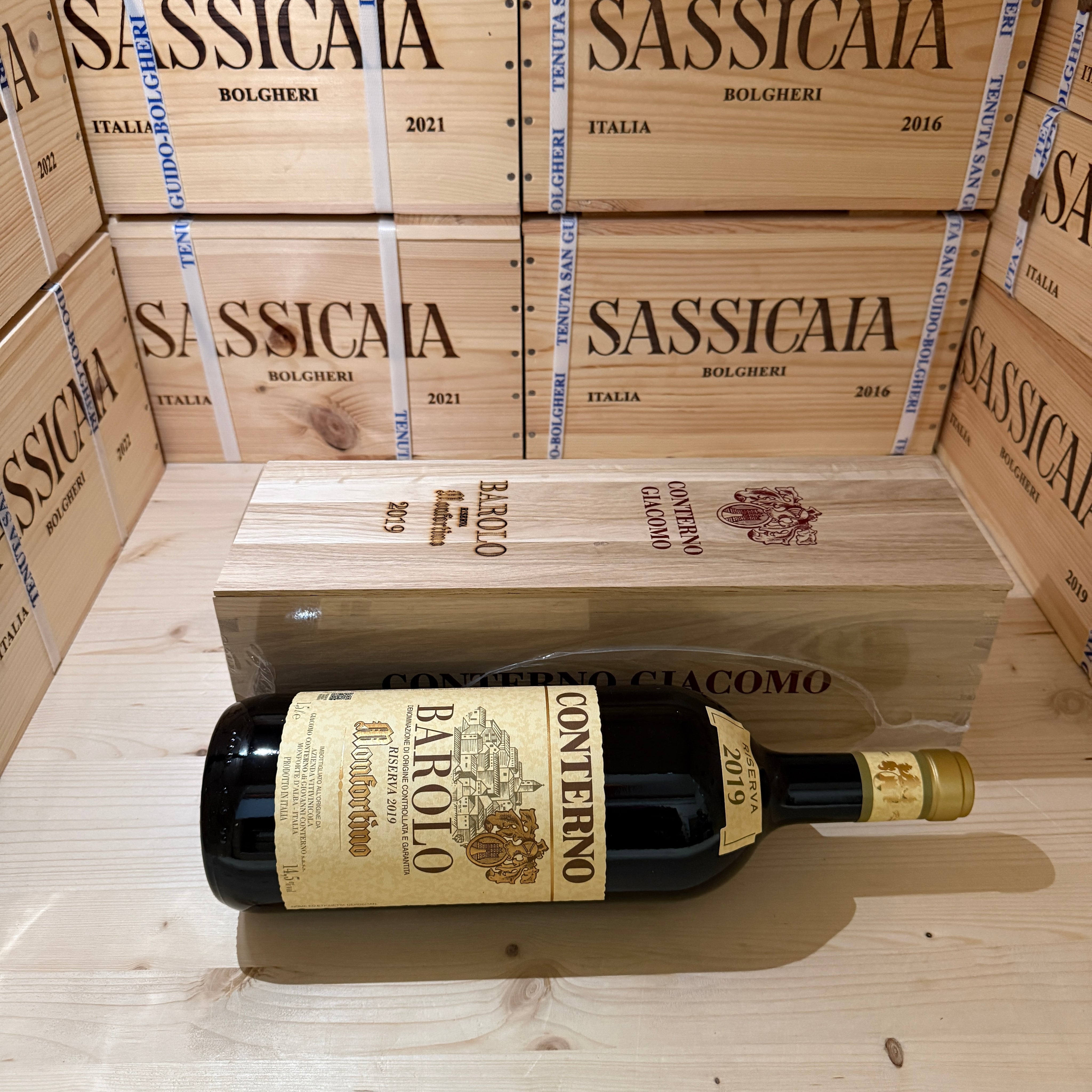 Barolo Monfortino Riserva 2019 Magnum Giacomo Conterno - in Cassa Legno