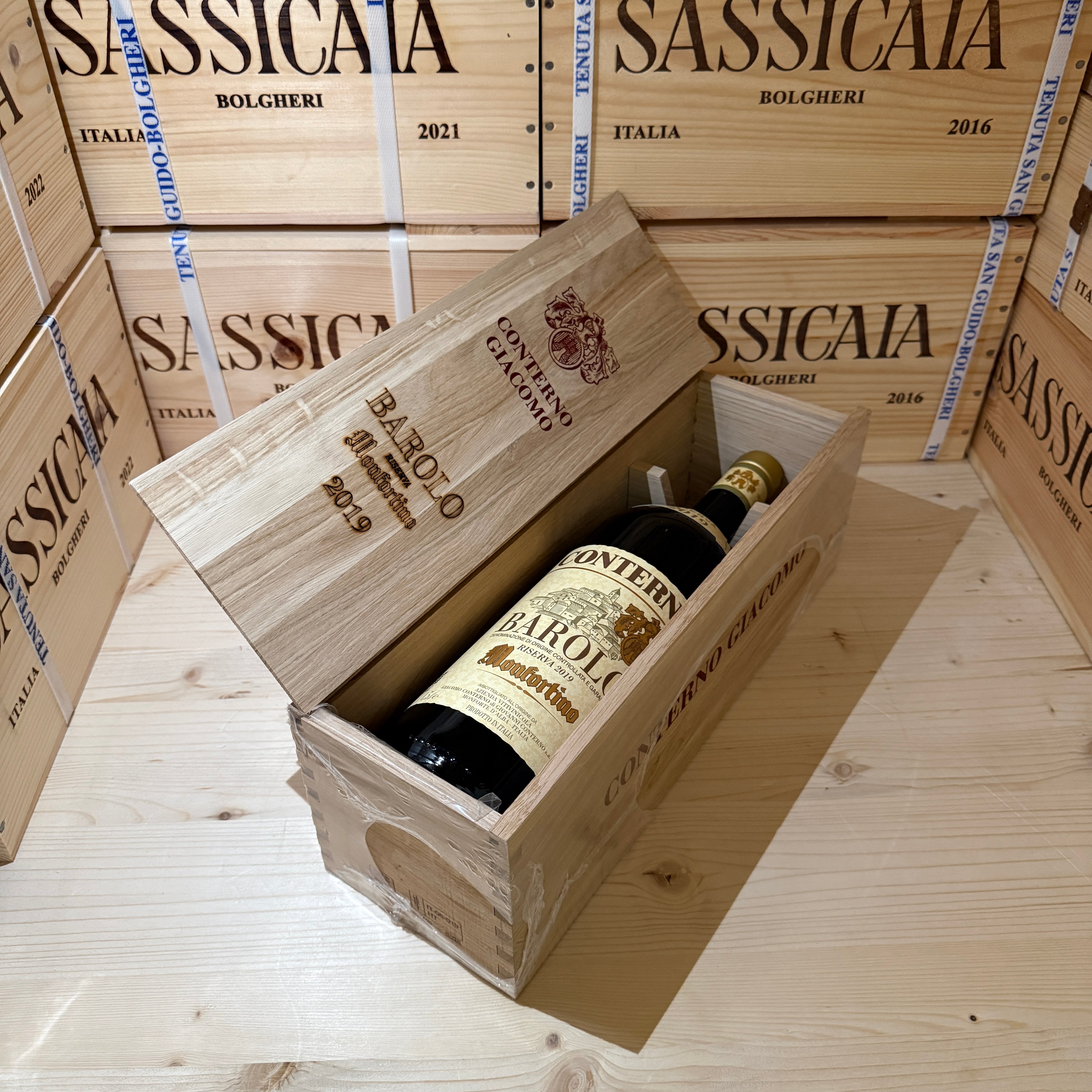 Barolo Monfortino Riserva 2019 Magnum Giacomo Conterno - in Cassa Legno