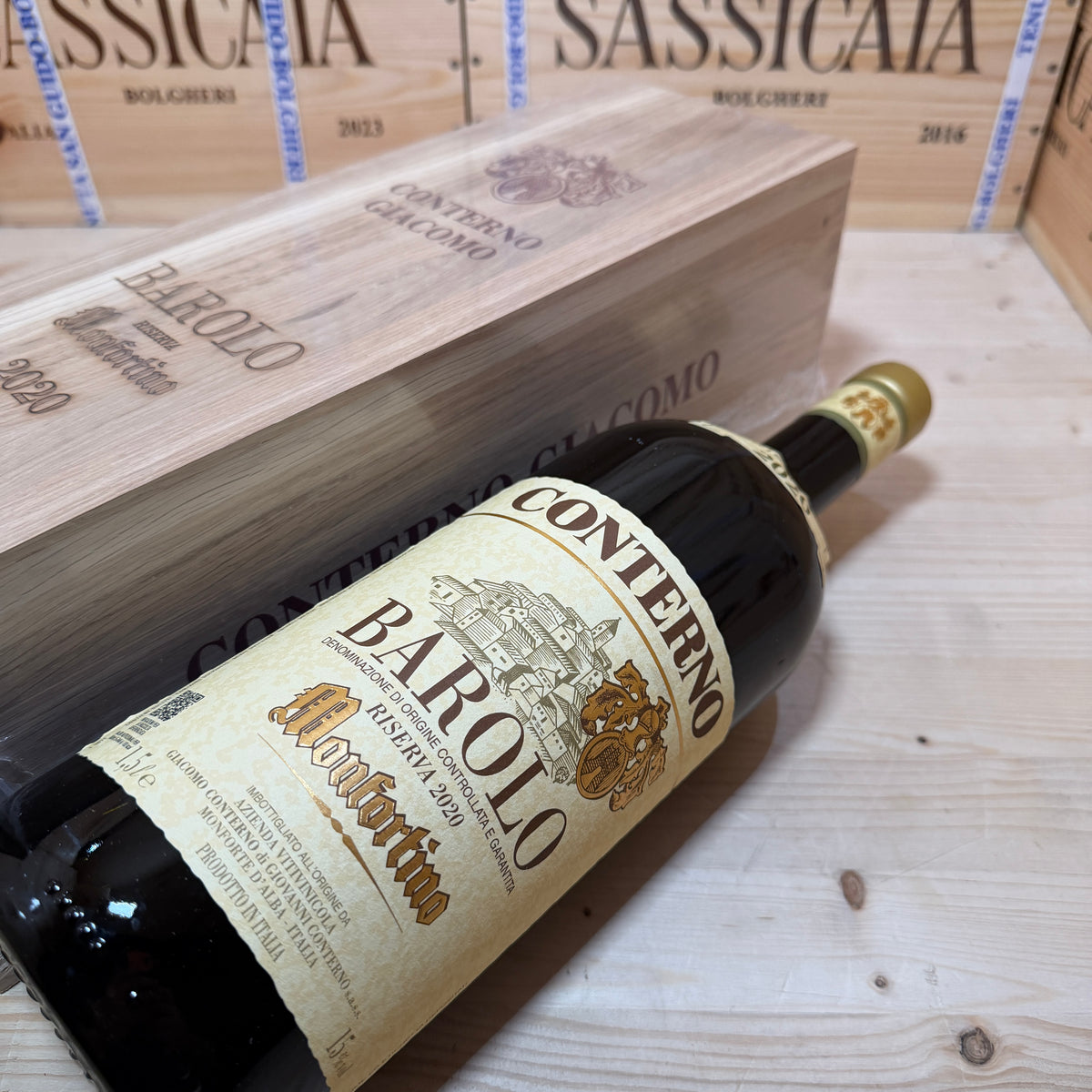 Barolo Monfortino Riserva 2020 Magnum Giacomo Conterno - in Cassa Legno