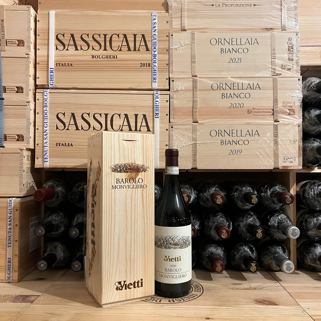 Barolo Monvigliero 2020 Vietti - in Cassa Legno