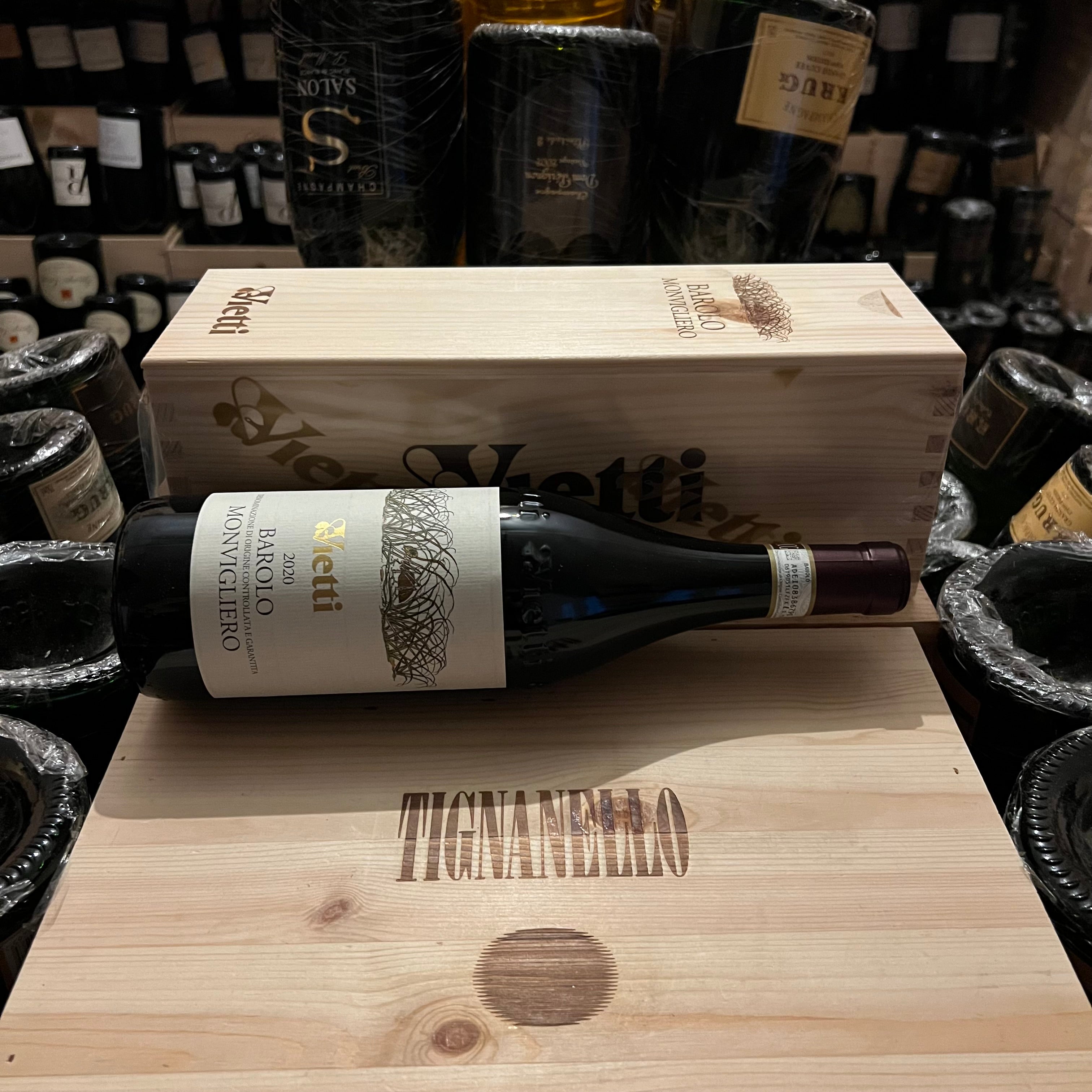 Barolo Monvigliero 2020 Vietti - in Cassa Legno