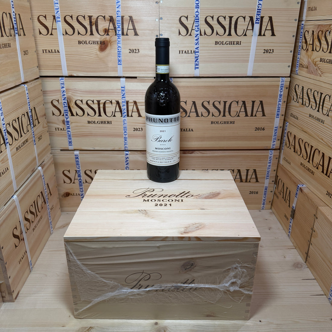 Barolo Mosconi 2021 Prunotto - Cassa Legno 6 Bottiglie