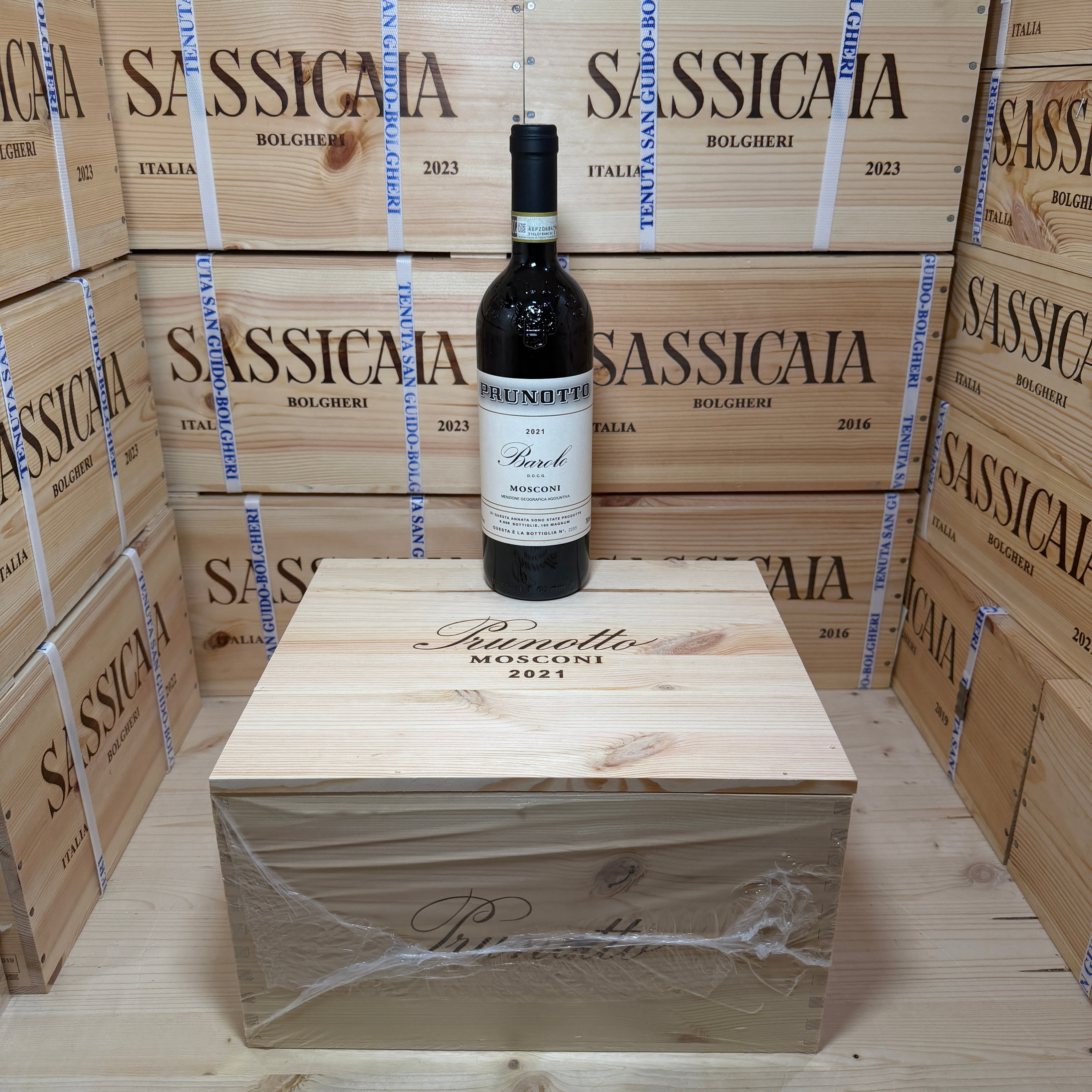 Barolo Mosconi 2021 Prunotto - Cassa Legno 6 Bottiglie