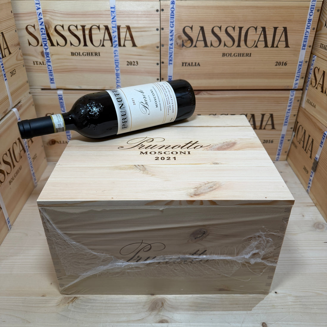 Barolo Mosconi 2021 Prunotto - Cassa Legno 6 Bottiglie