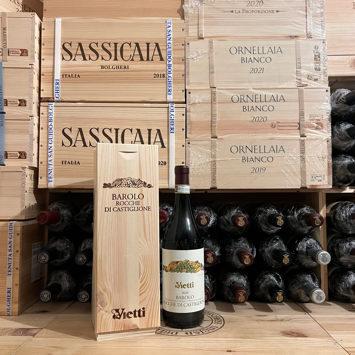 Barolo Rocche di Castiglione 2020 Vietti - in Cassa Legno