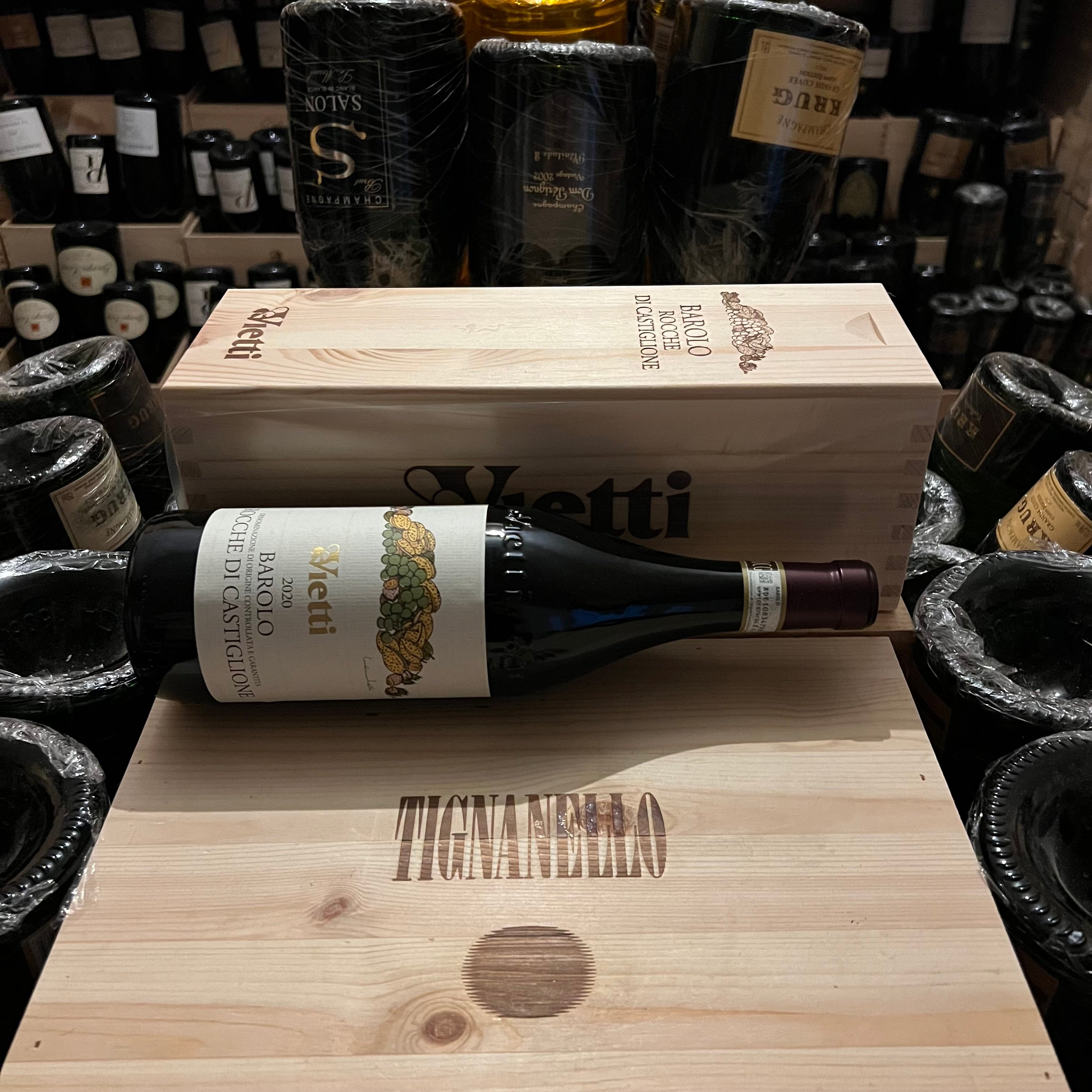 Barolo Rocche di Castiglione 2020 Vietti - in Cassa Legno