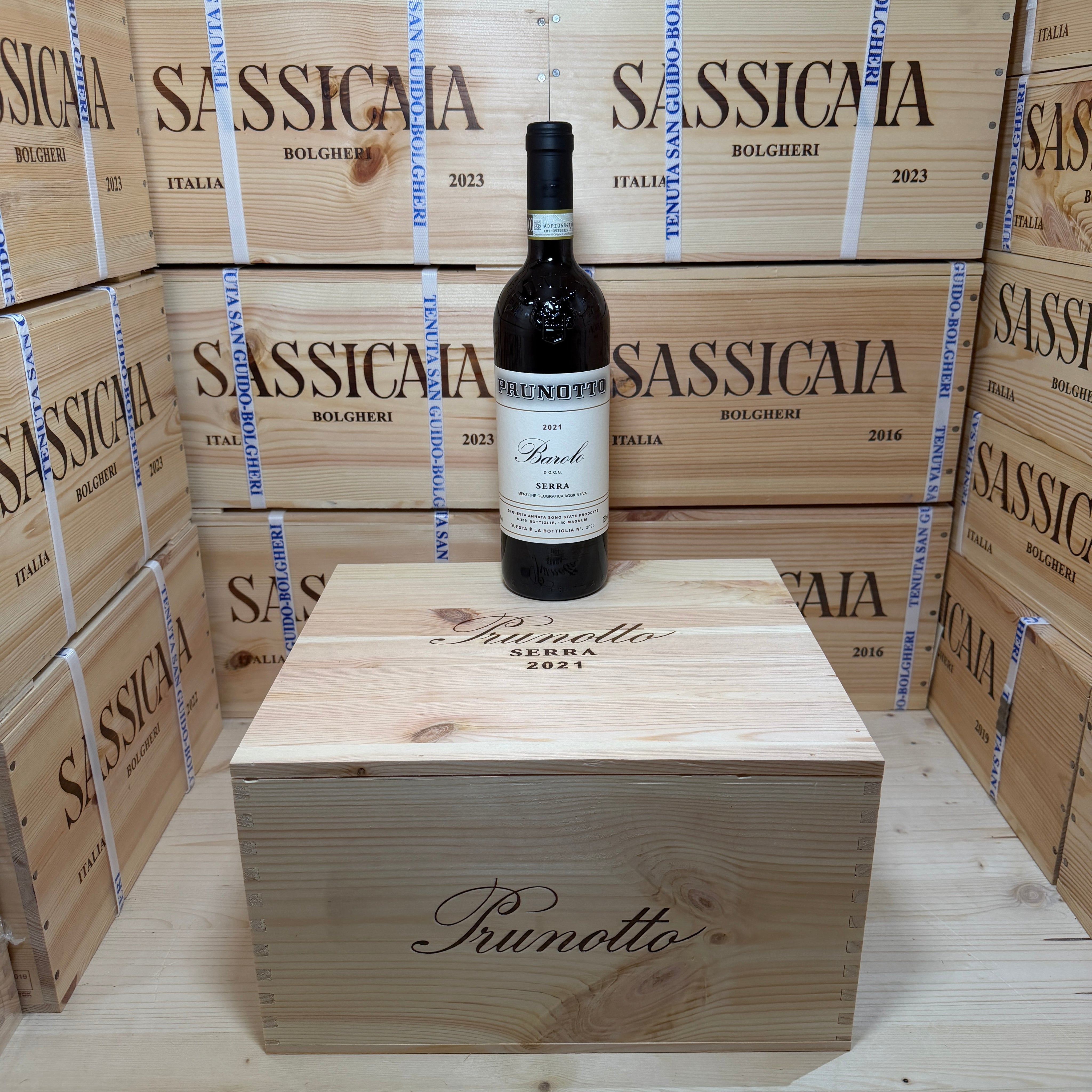 Barolo Serra 2021 Prunotto - Cassa Legno 6 Bottiglie